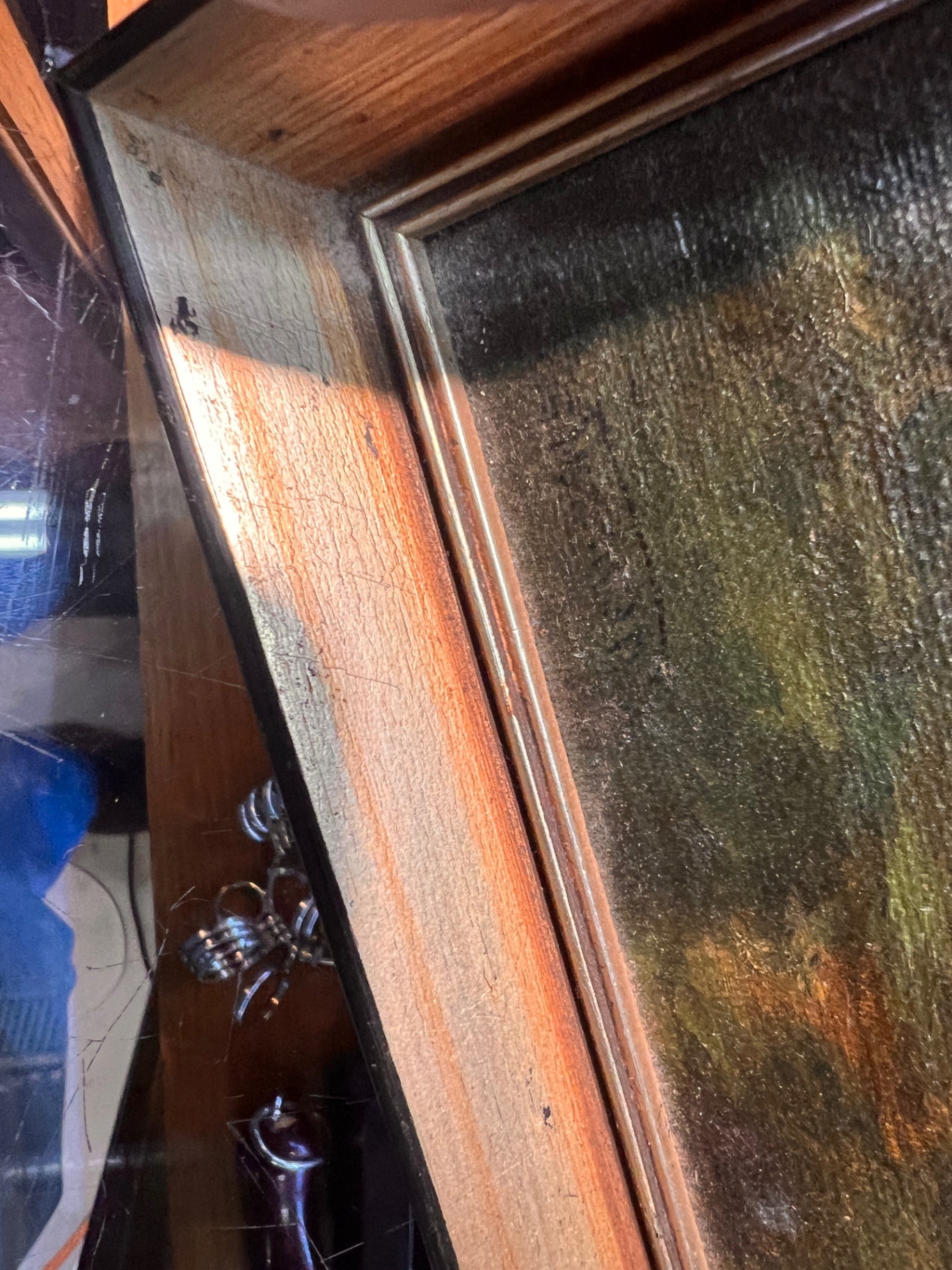 R.A. Osterman “Woodland Path at Dusk,” Oil on Canvas, Early 20th Century, Washington D.C.