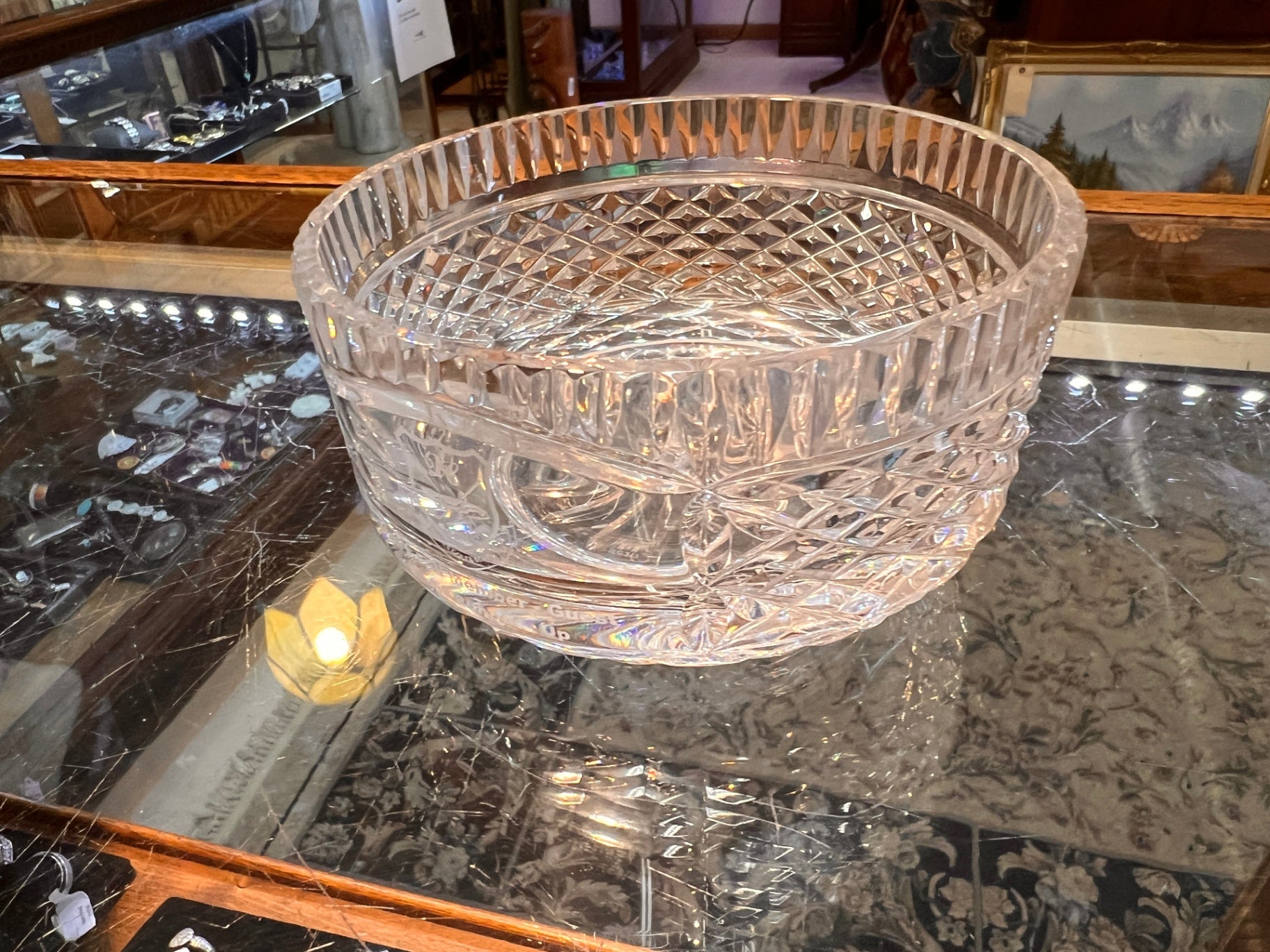 Cut Crystal Bowl