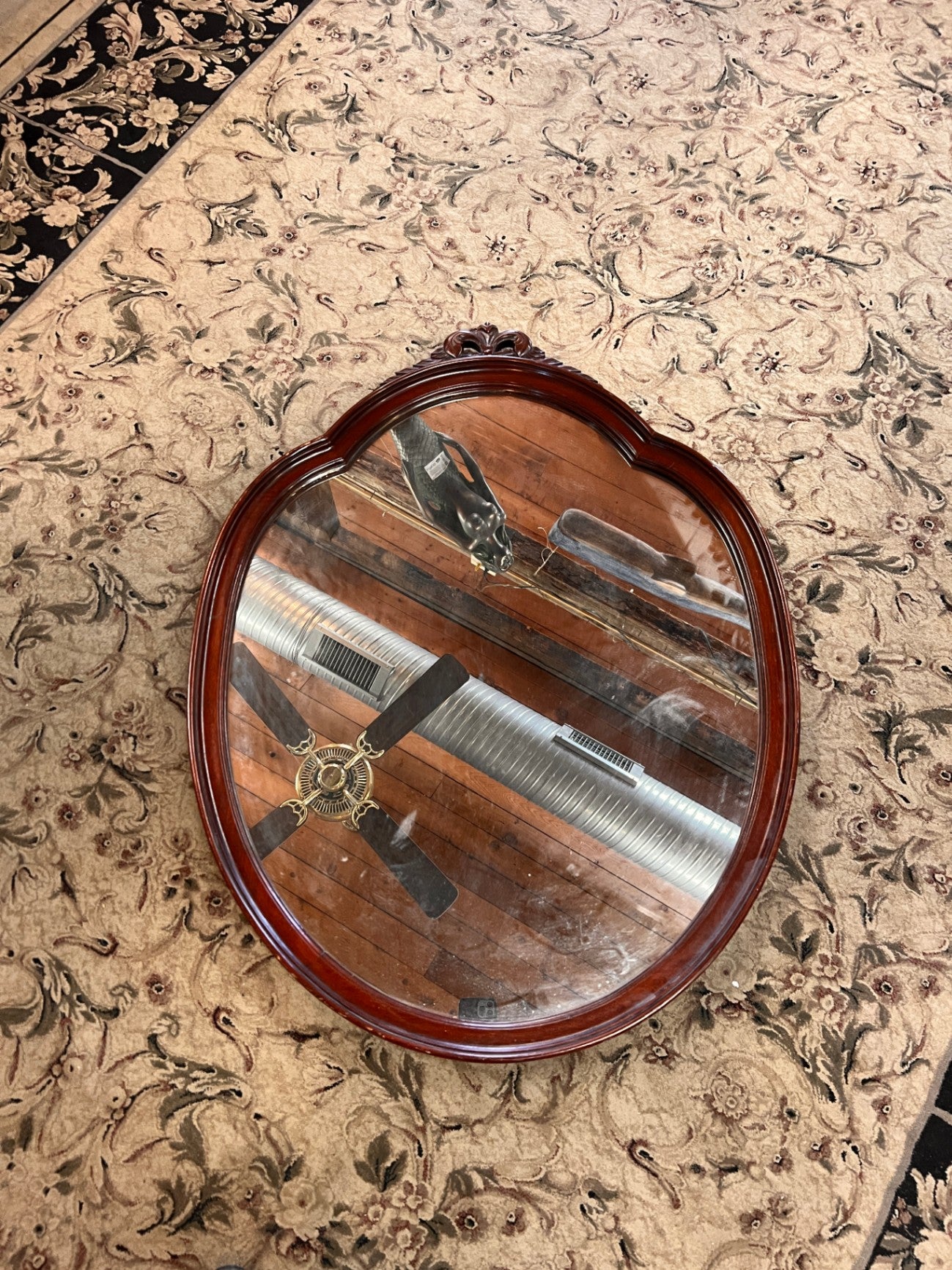 Wooden Mirror
