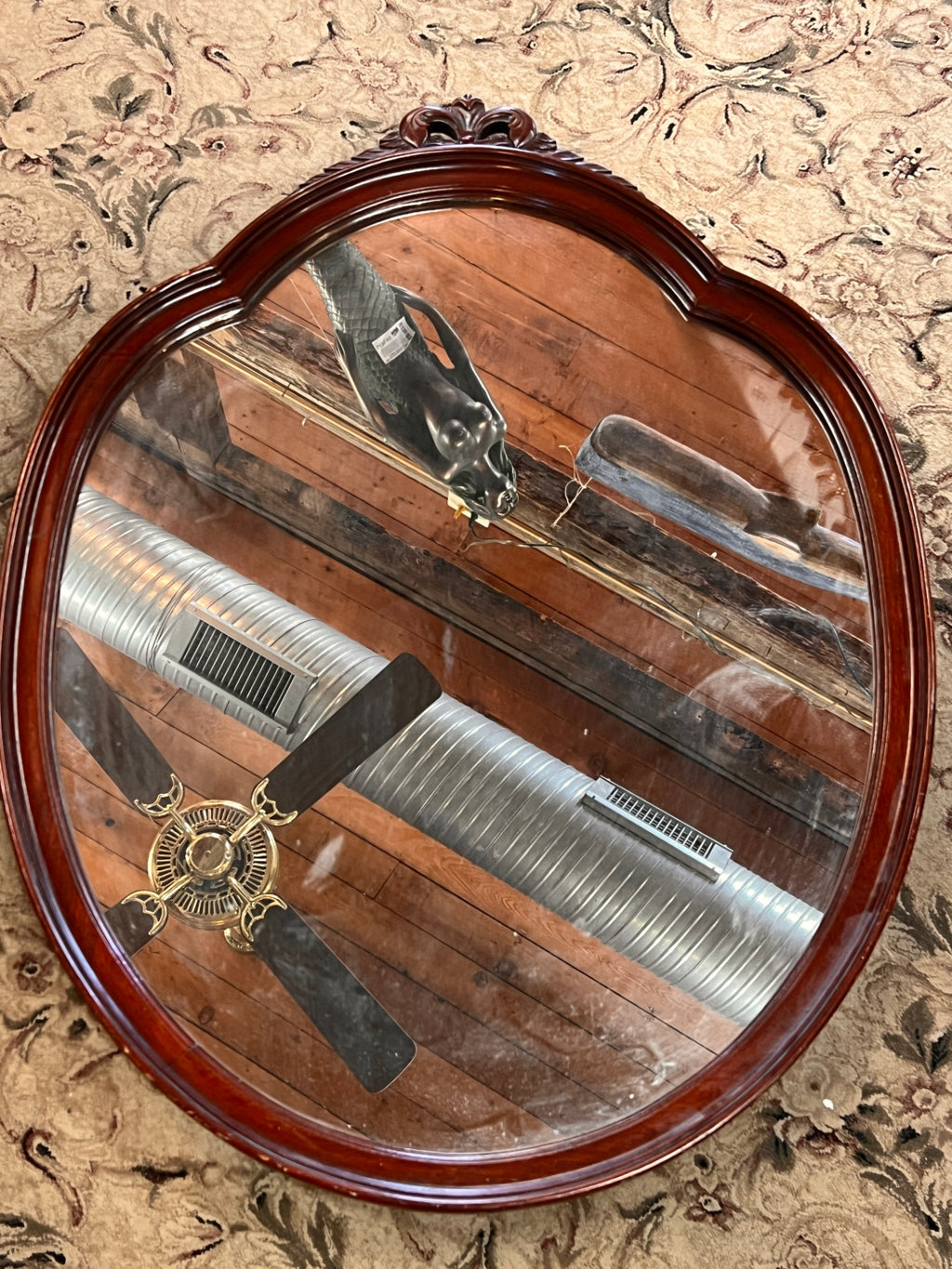 Wooden Mirror