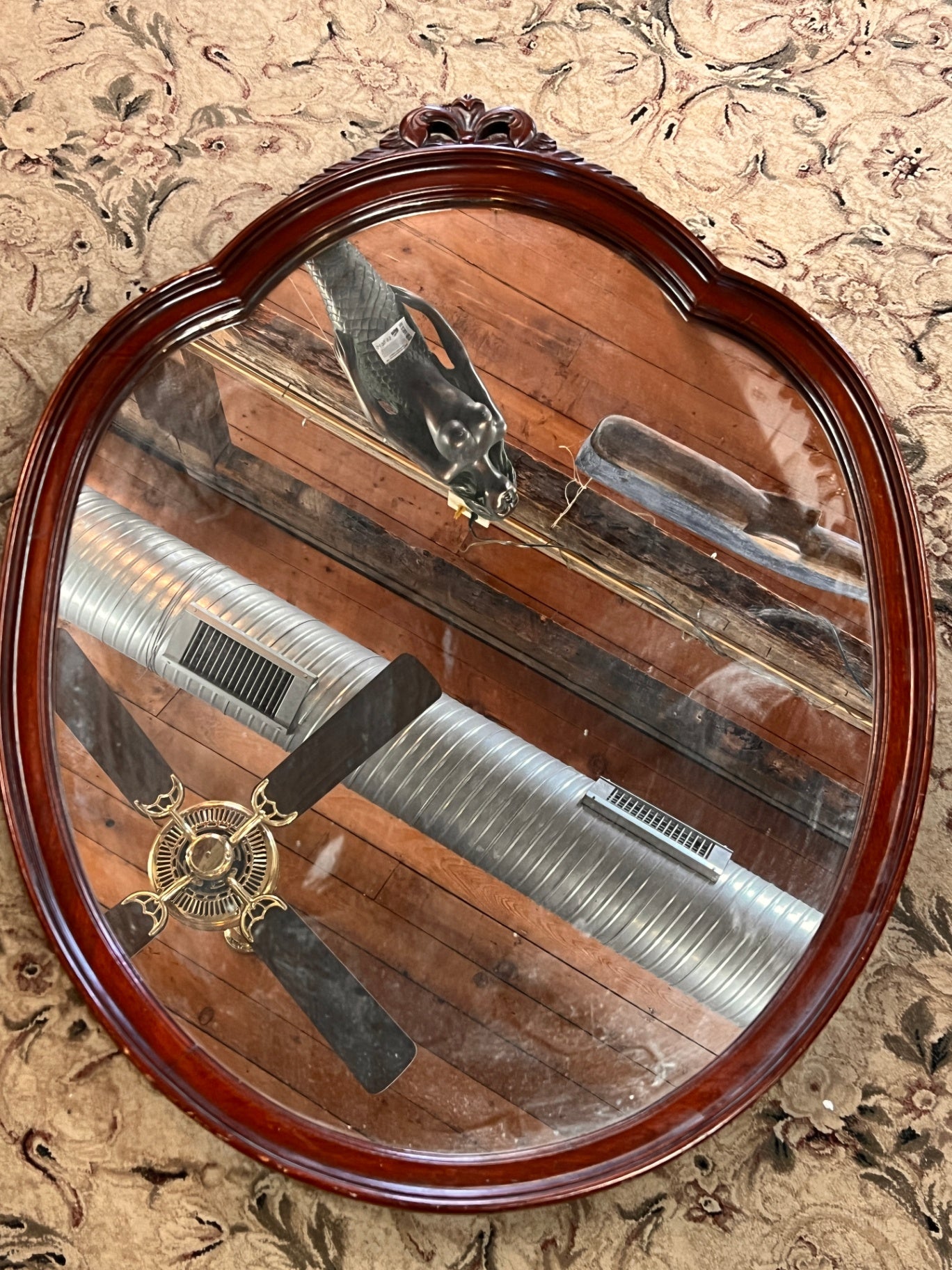 Wooden Mirror