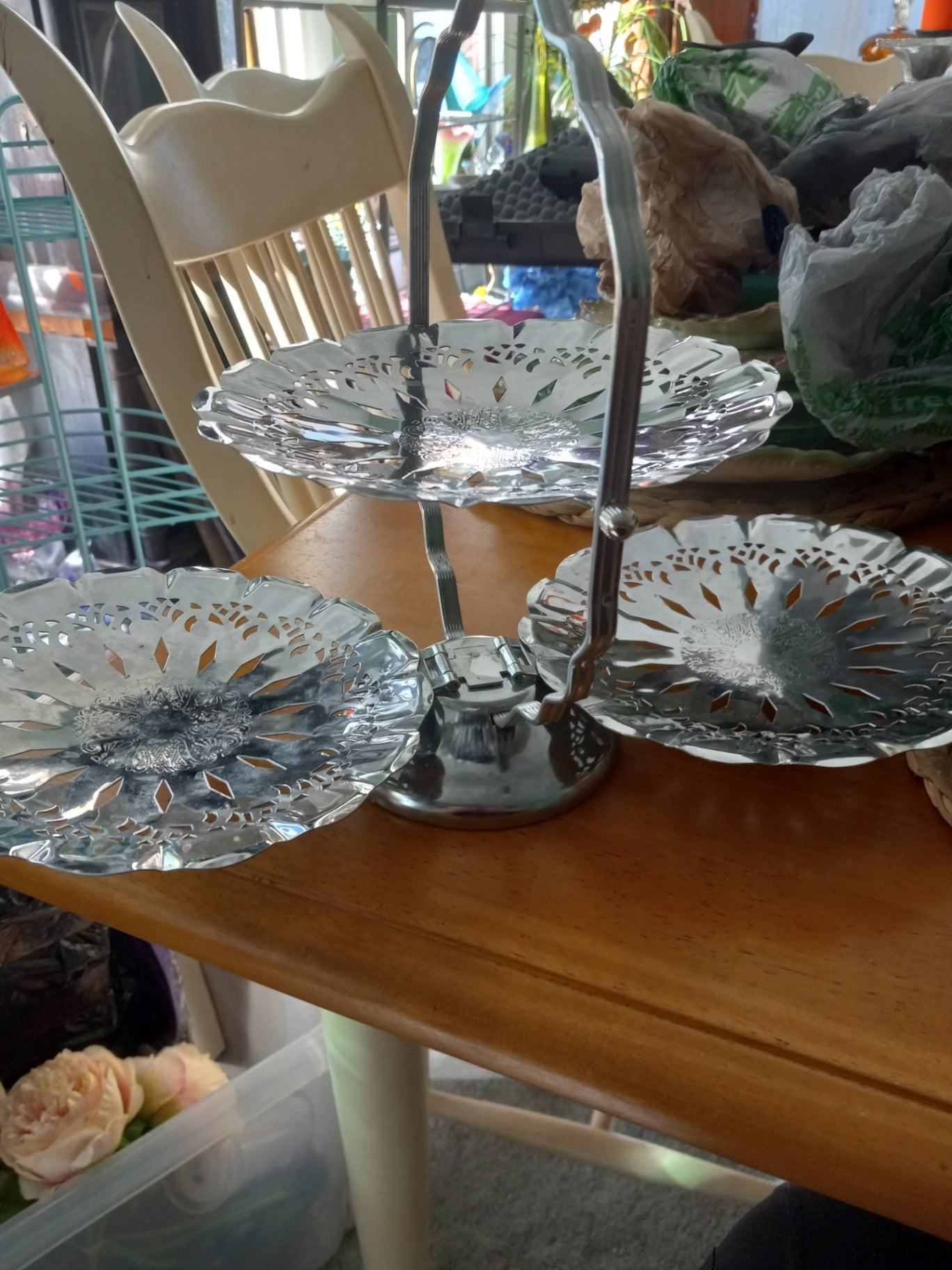 Chrome 3 tier plates dsc