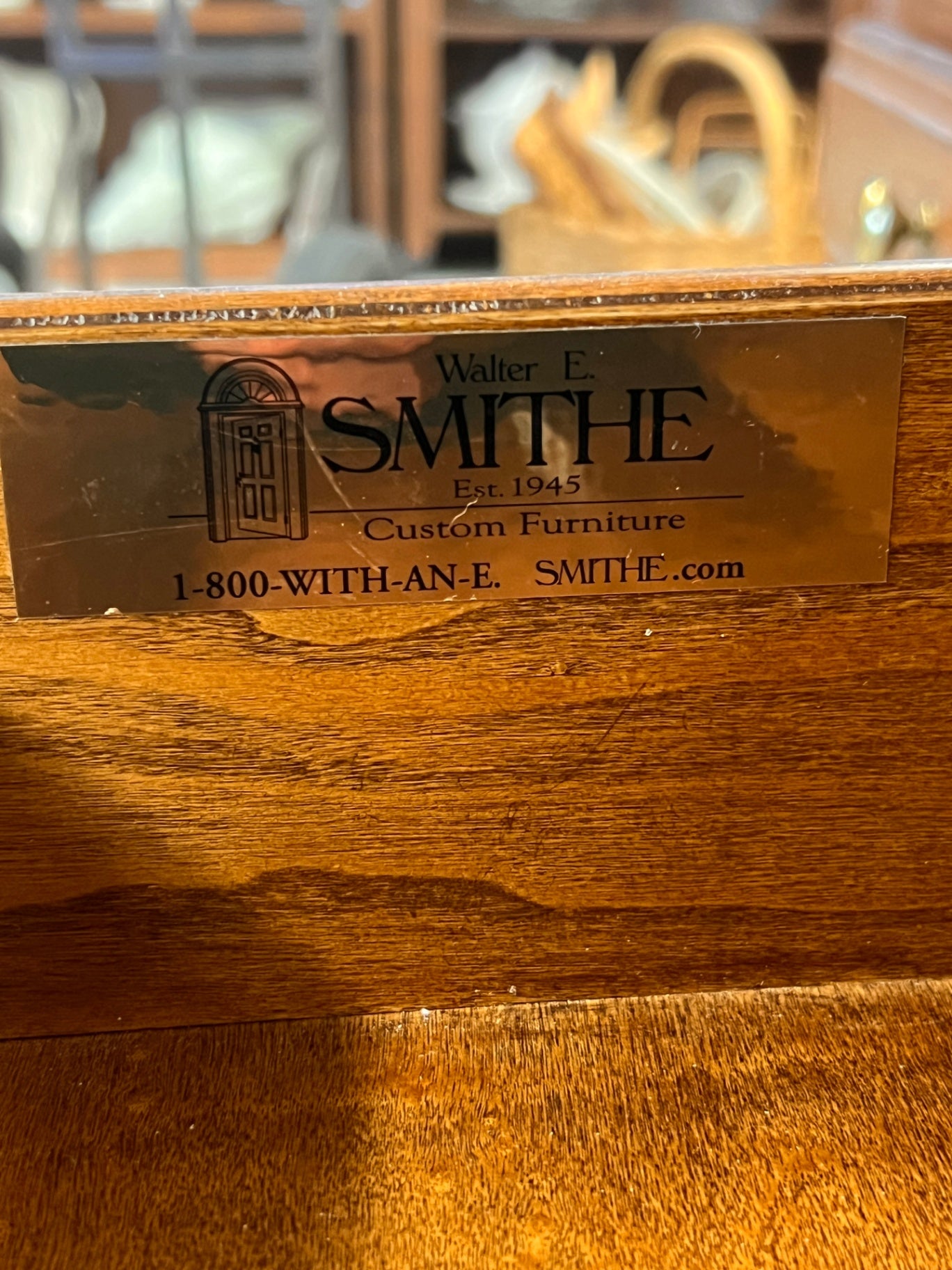 Walter E. Smithe French Provincial 3-Drawer Nightstand — Model LR9146, Robin S. Badger Collection