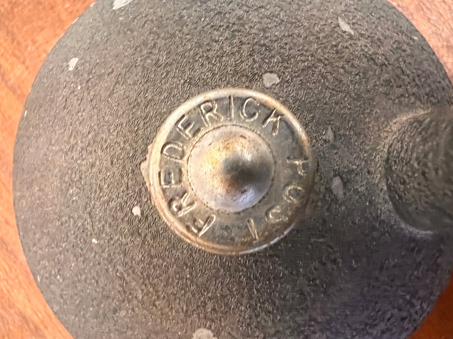 Frederick Post Cast Iron Surveyor’s Oil Reservoir – Early 20th Century Engineering Oiler