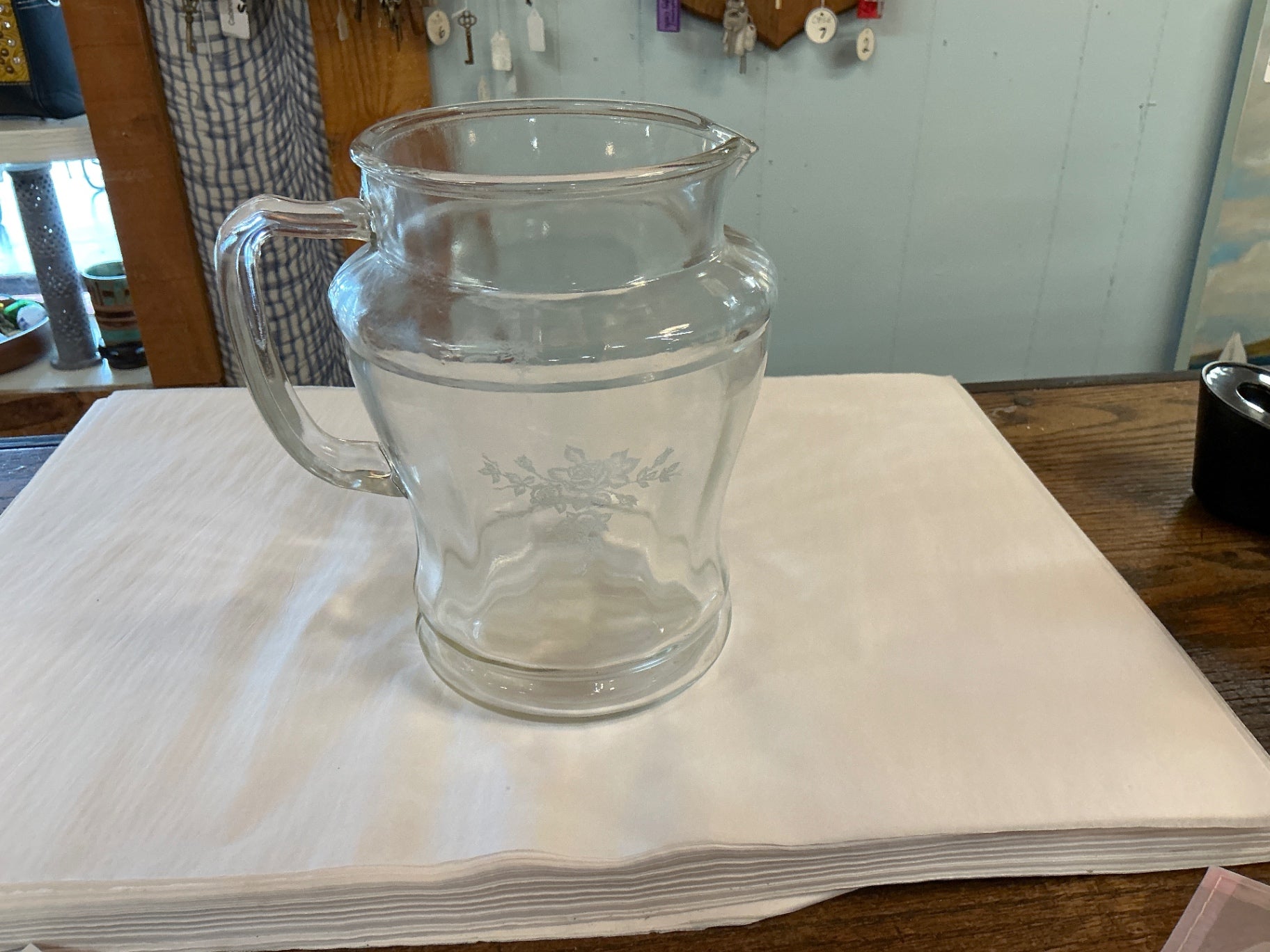 Glass Pitcher