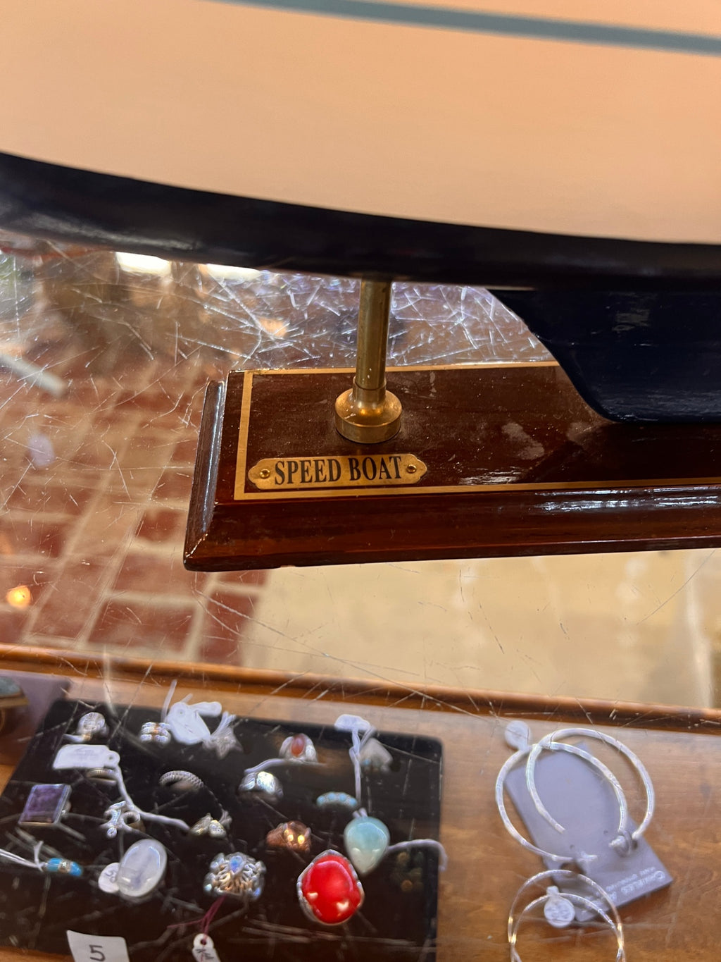 Wooden Sailboat Model