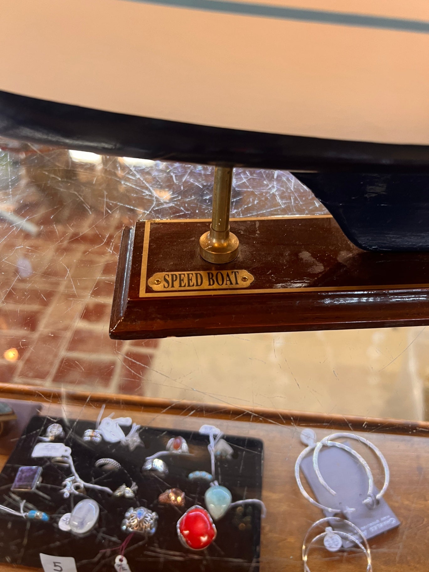 Wooden Sailboat Model