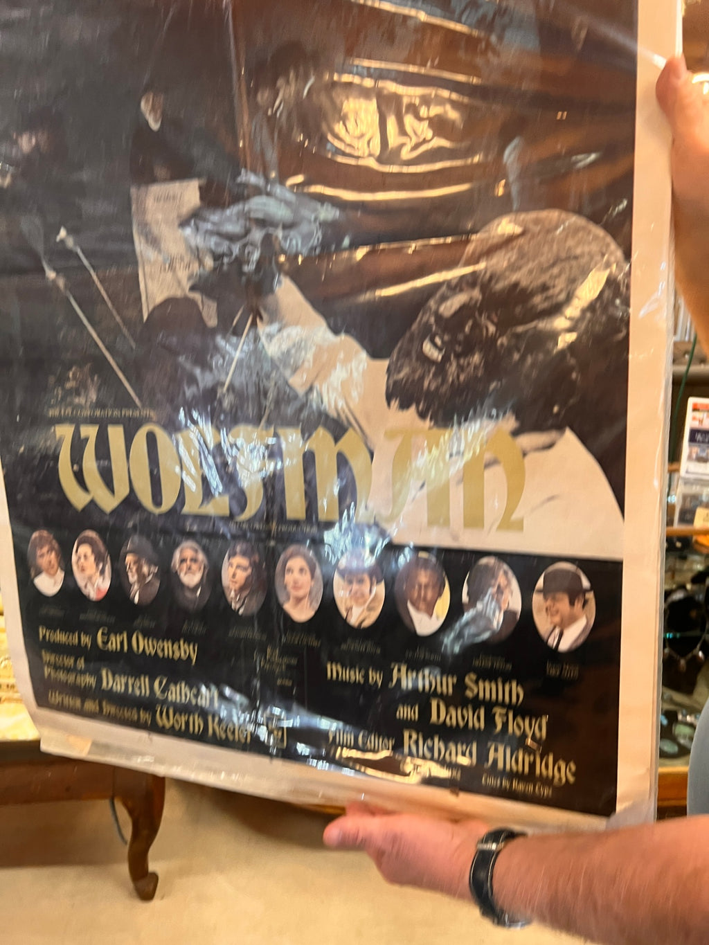 Original 1979 “Wolfman” Movie Poster – Earl Owensby Studios Horror Film, Large Theatrical One-Sheet