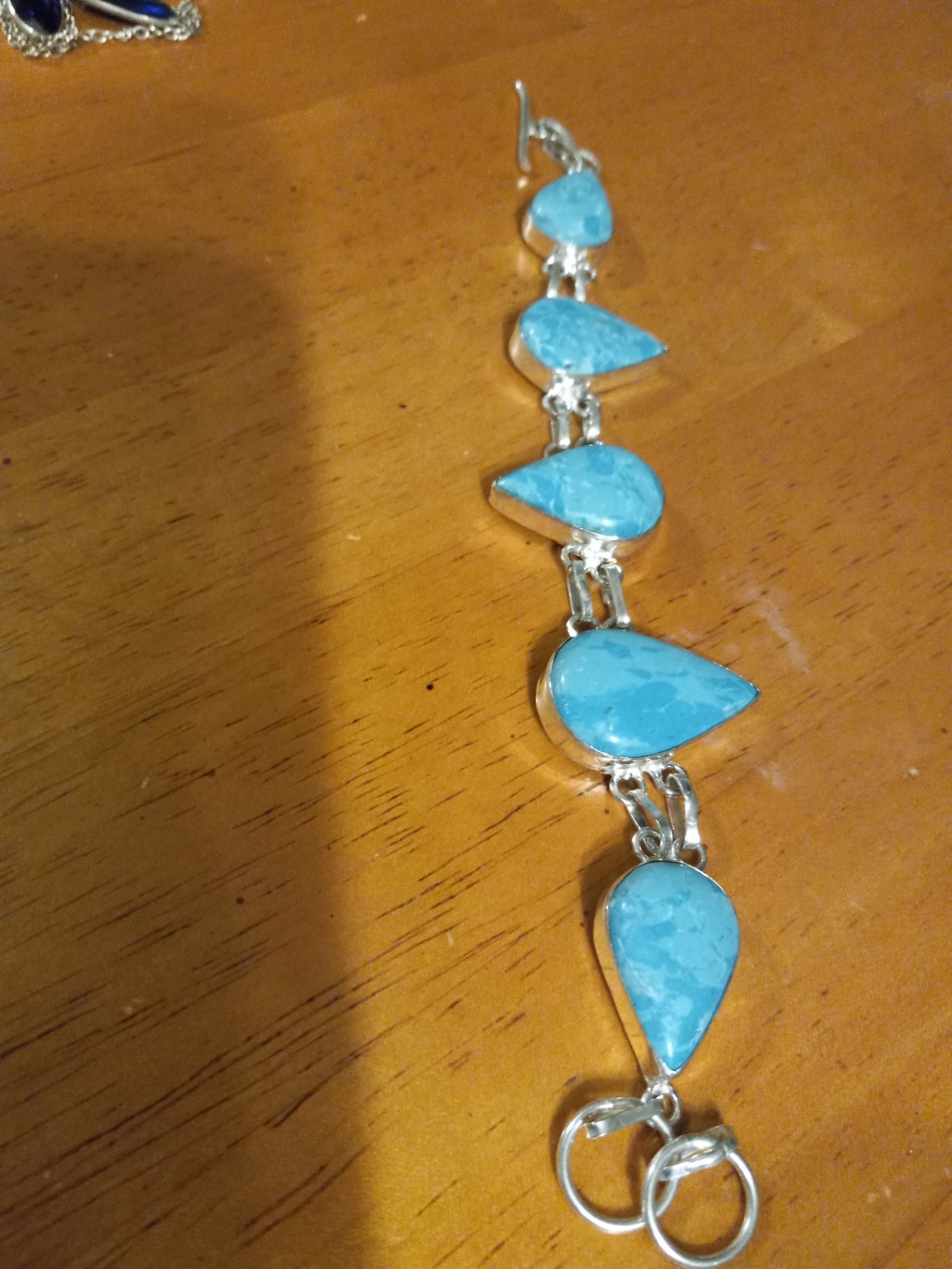 Bracelet lt blue dsc