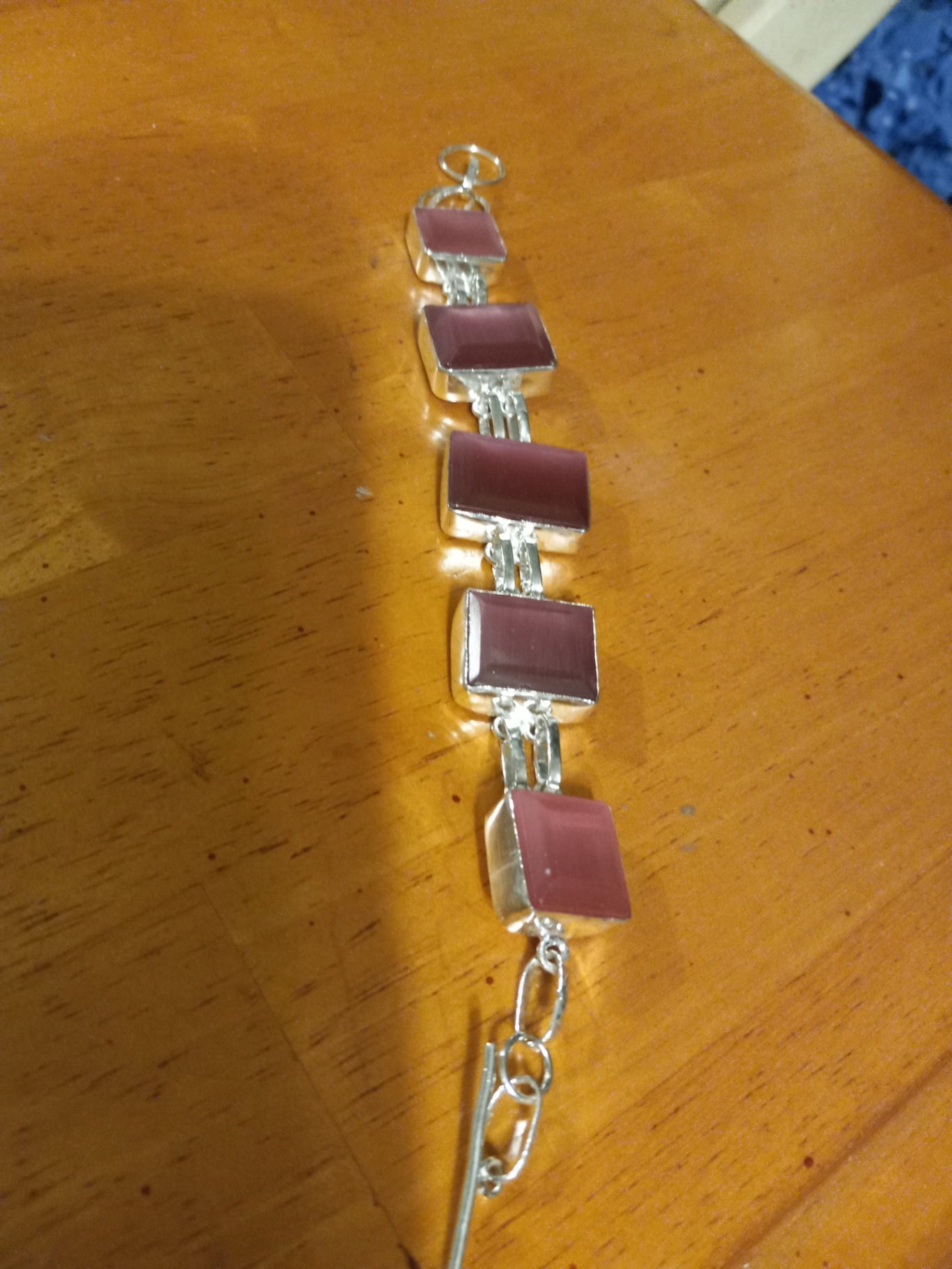 Bracelet pink quartz dsc
