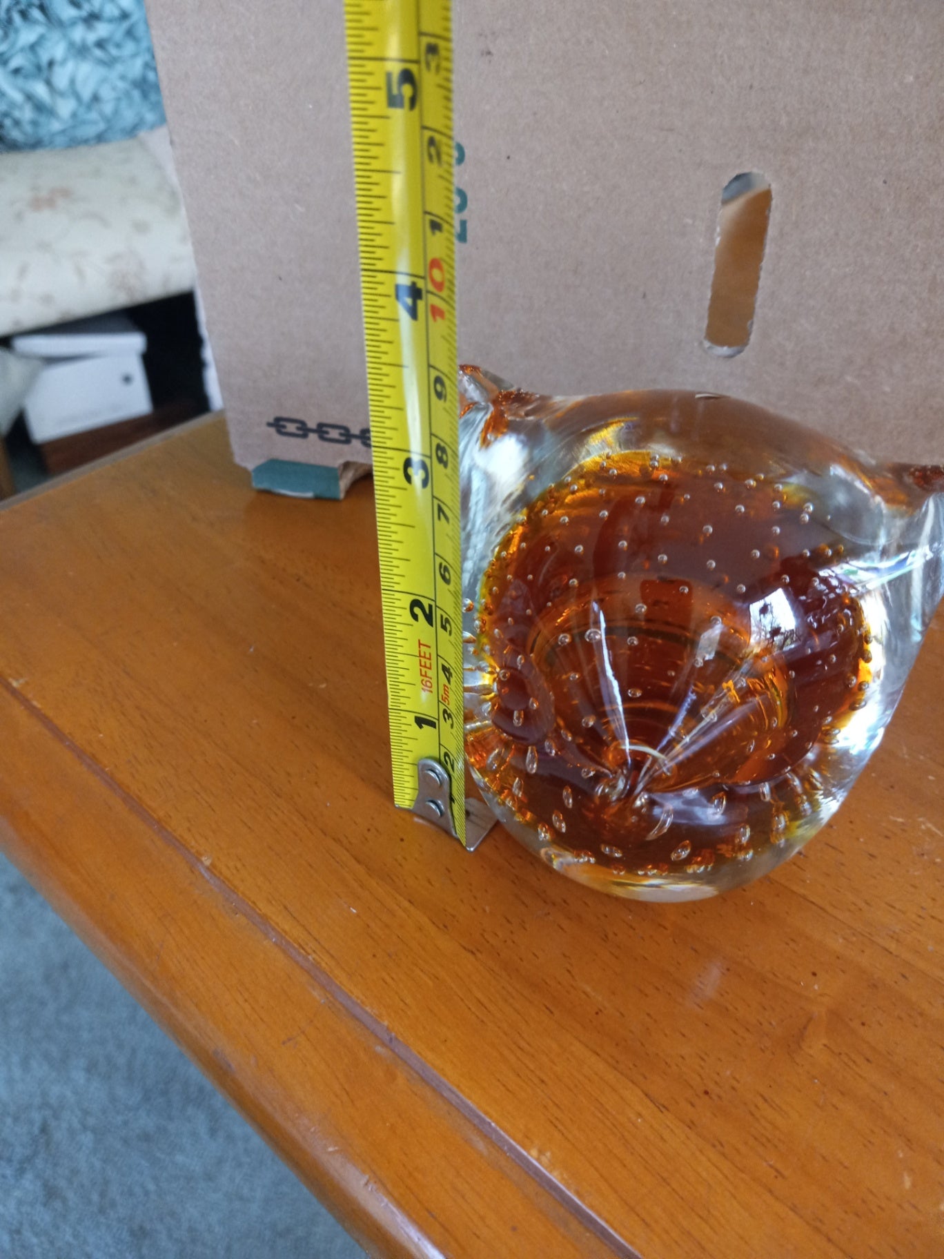 Pilgrim glass owl dsc