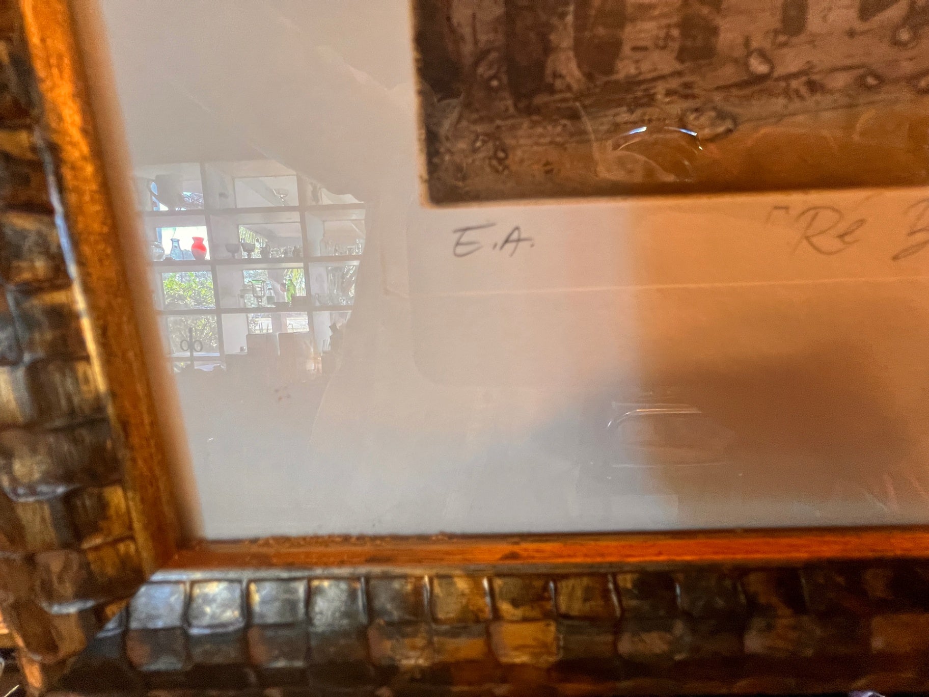 Nissan Engel — “Ré Benoît” — Hand-Colored Etching — Artist’s Proof