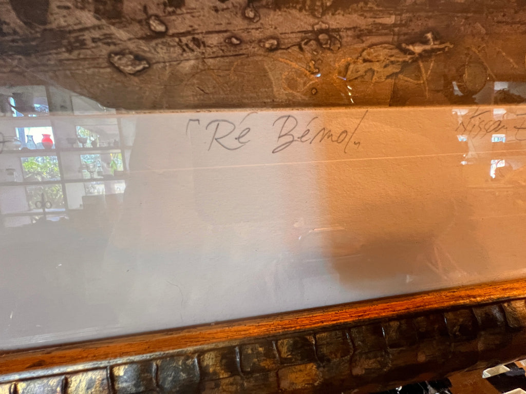 Nissan Engel — “Ré Benoît” — Hand-Colored Etching — Artist’s Proof