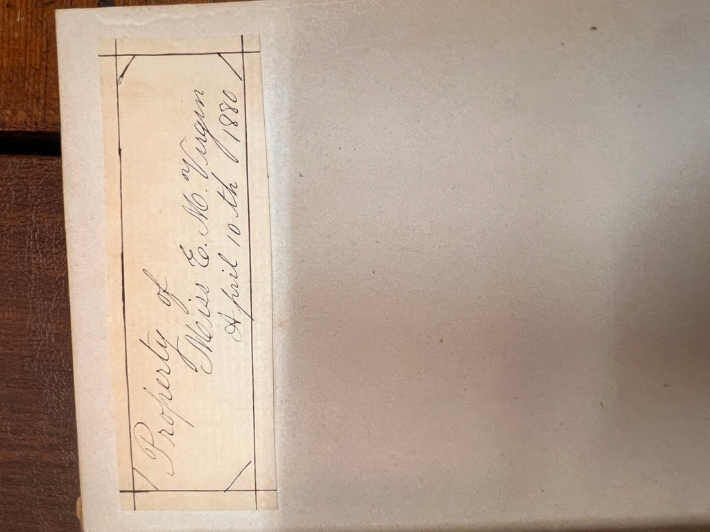 Memoirs of Madame Recamier 1878