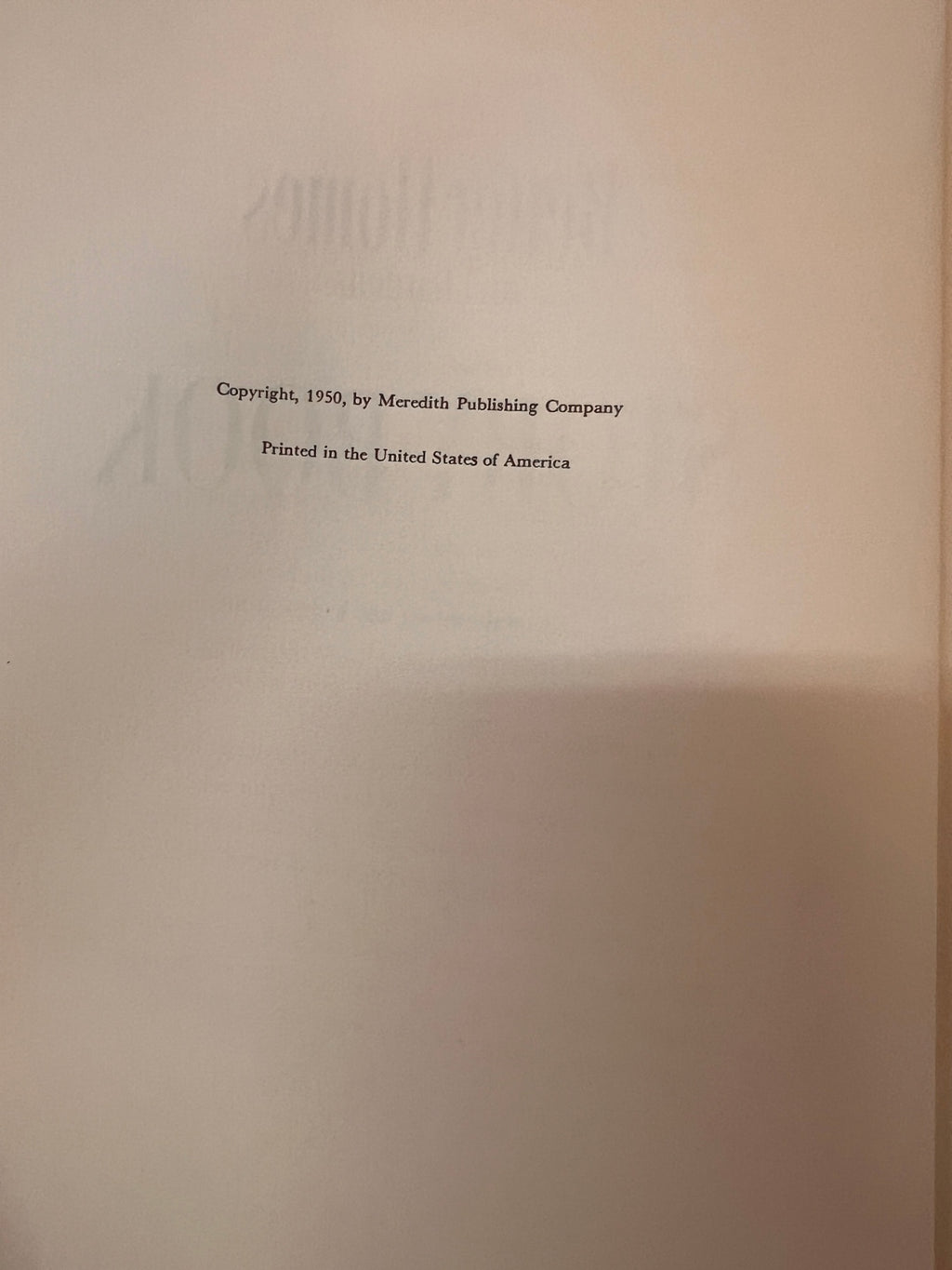 Better Homes and Gardens Story Book — 1950 First Edition