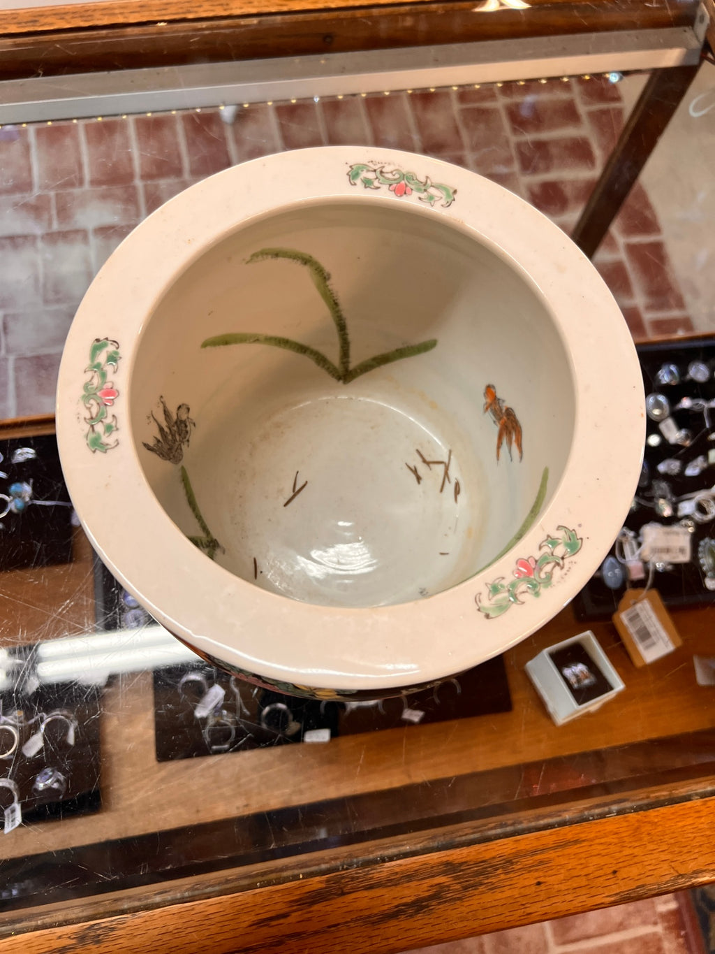 8" Chinoserie Pot