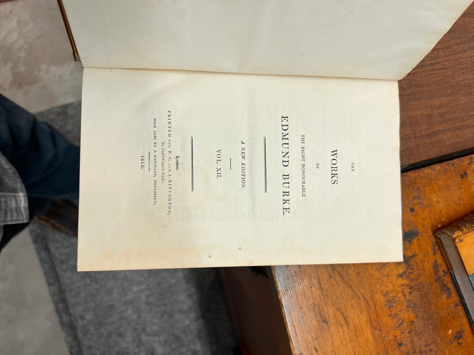 The Works of Edmund Burke – Volume XII — 1815 (London Edition)