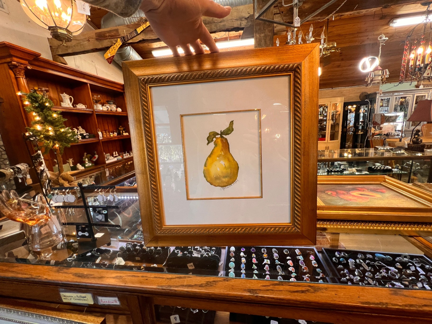 Original Watercolor “Pear Study” — Lynn Dorman Krippel