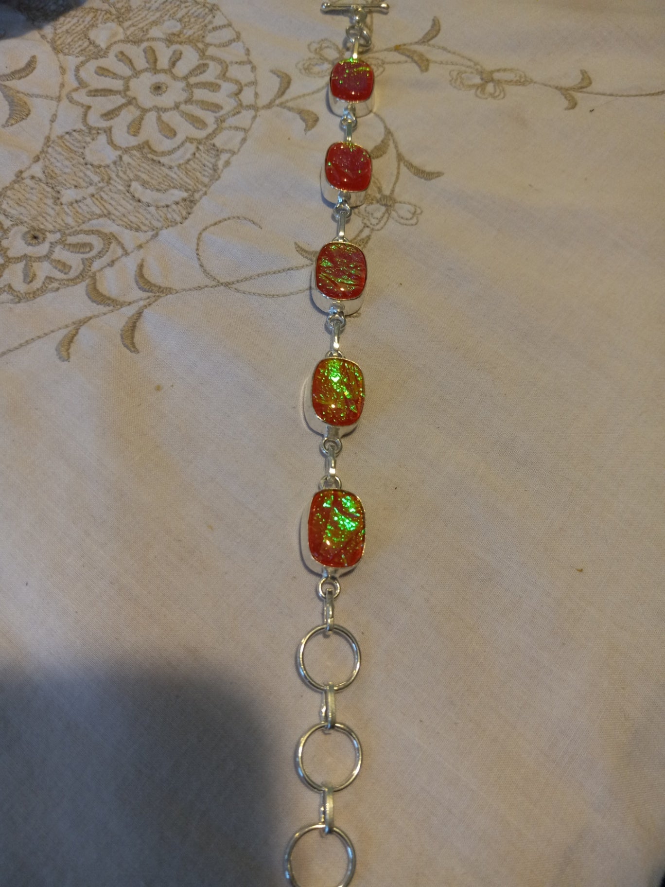 Orange bracelet dsc
