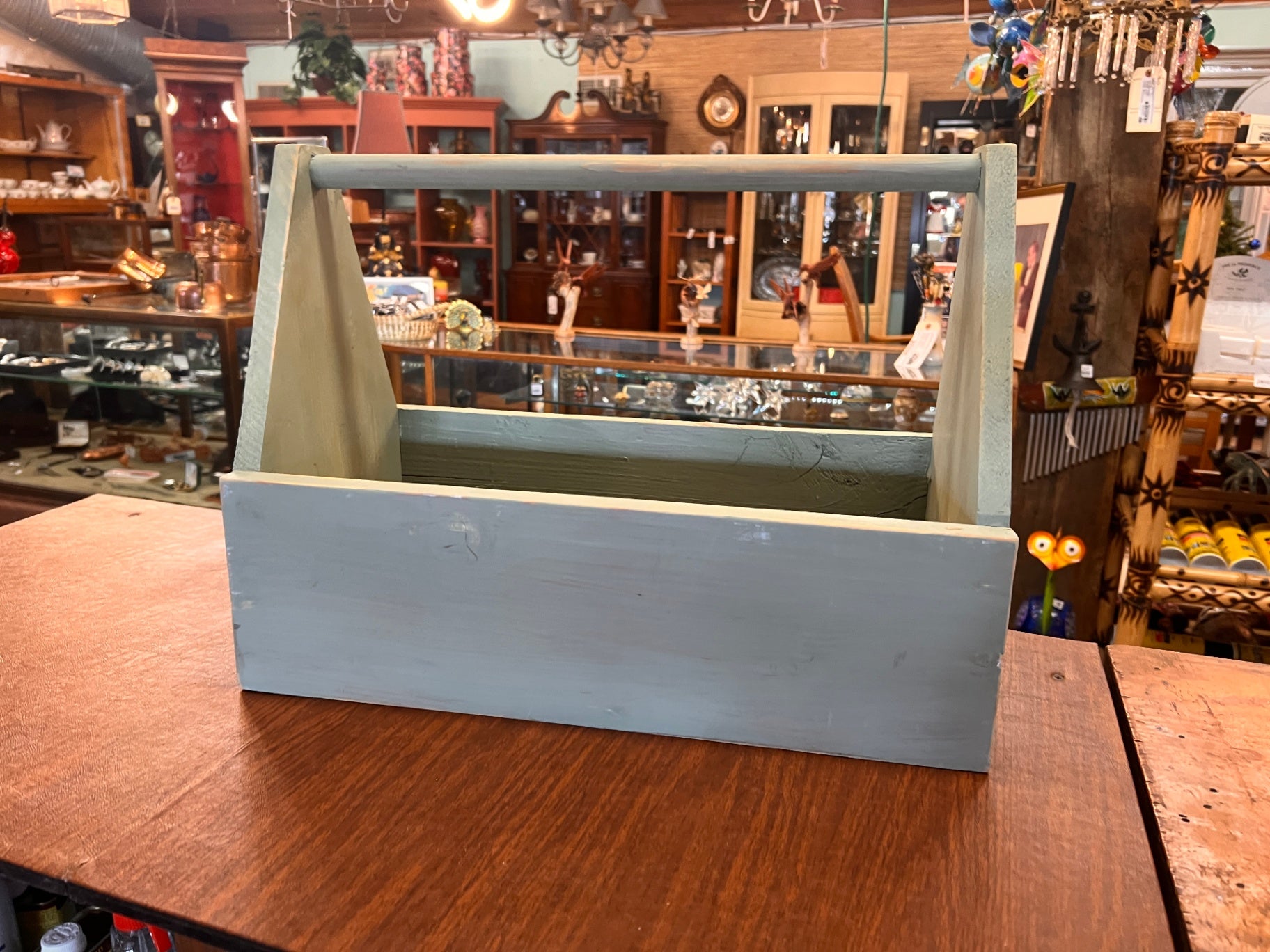 Wooden Tool Box Planter