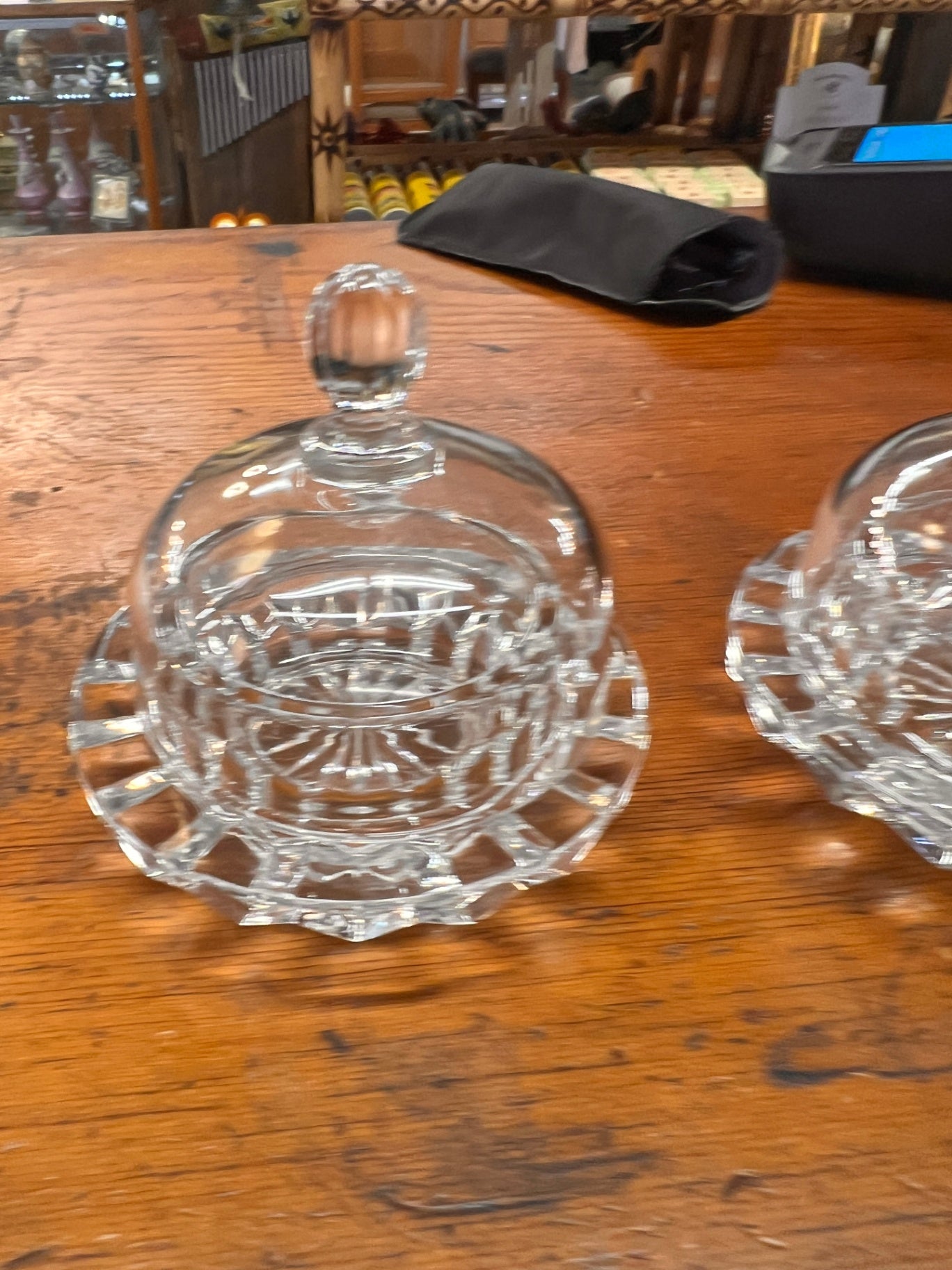 Vtg Glass Cloche Dome Bell Butter/Jam Dish Christmas Thanksgiving Holiday TableVtg Glass Cloche Dome Bell Butter/Jam Dish Christmas Thanksgiving Holiday Table