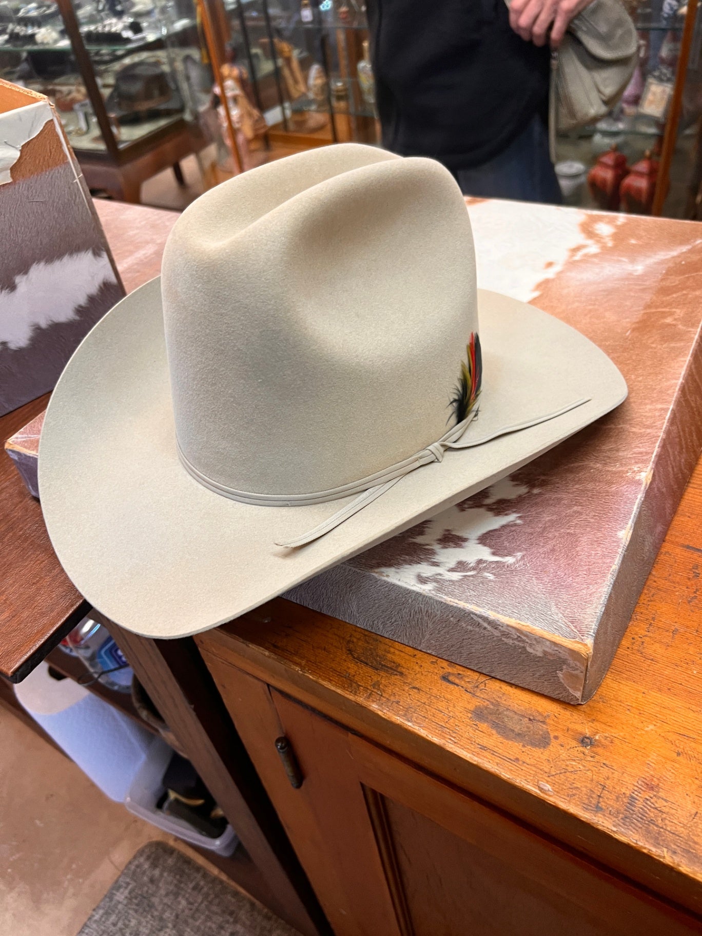 RESISTOL XXX BEAVER SELF CONFORMING COWBOY HAT