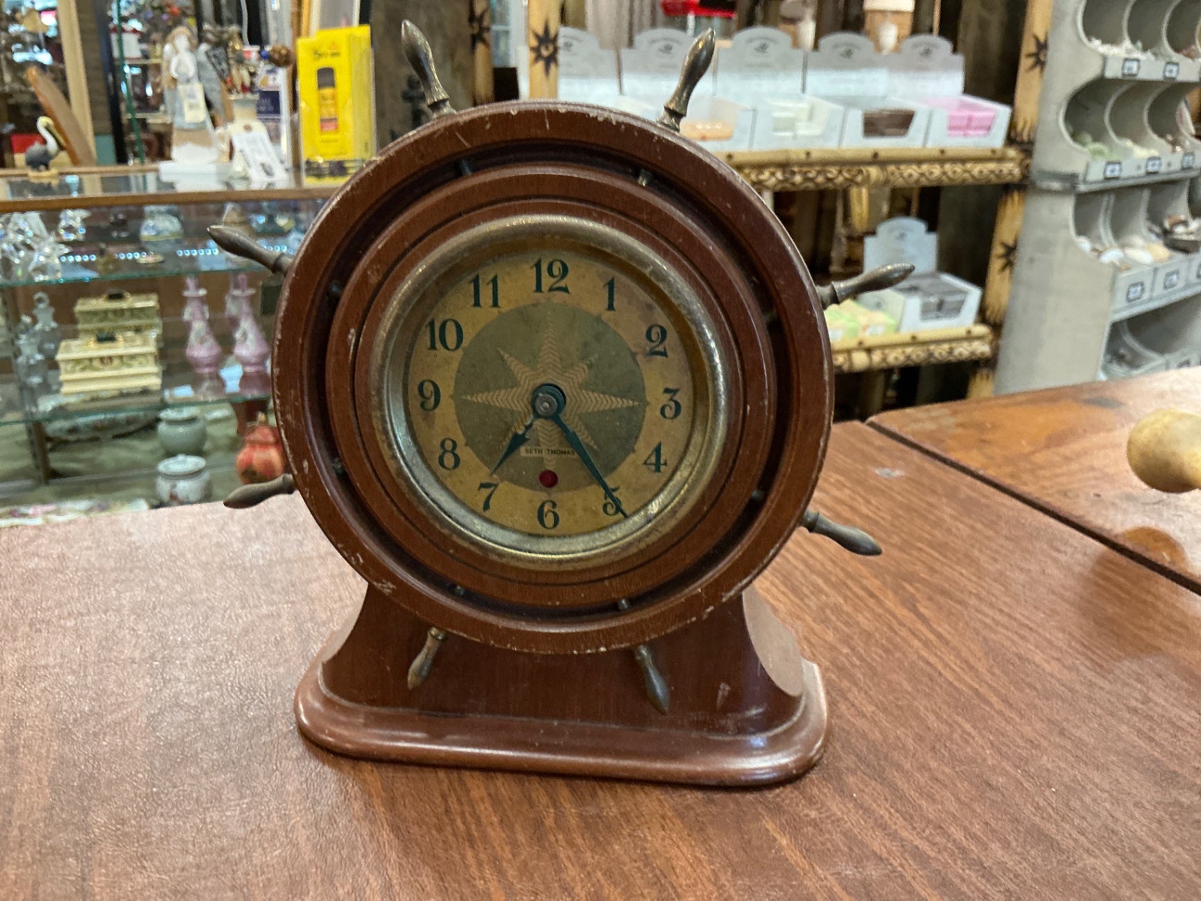 Seth Thomas 1940’s Ships Wheel Clock