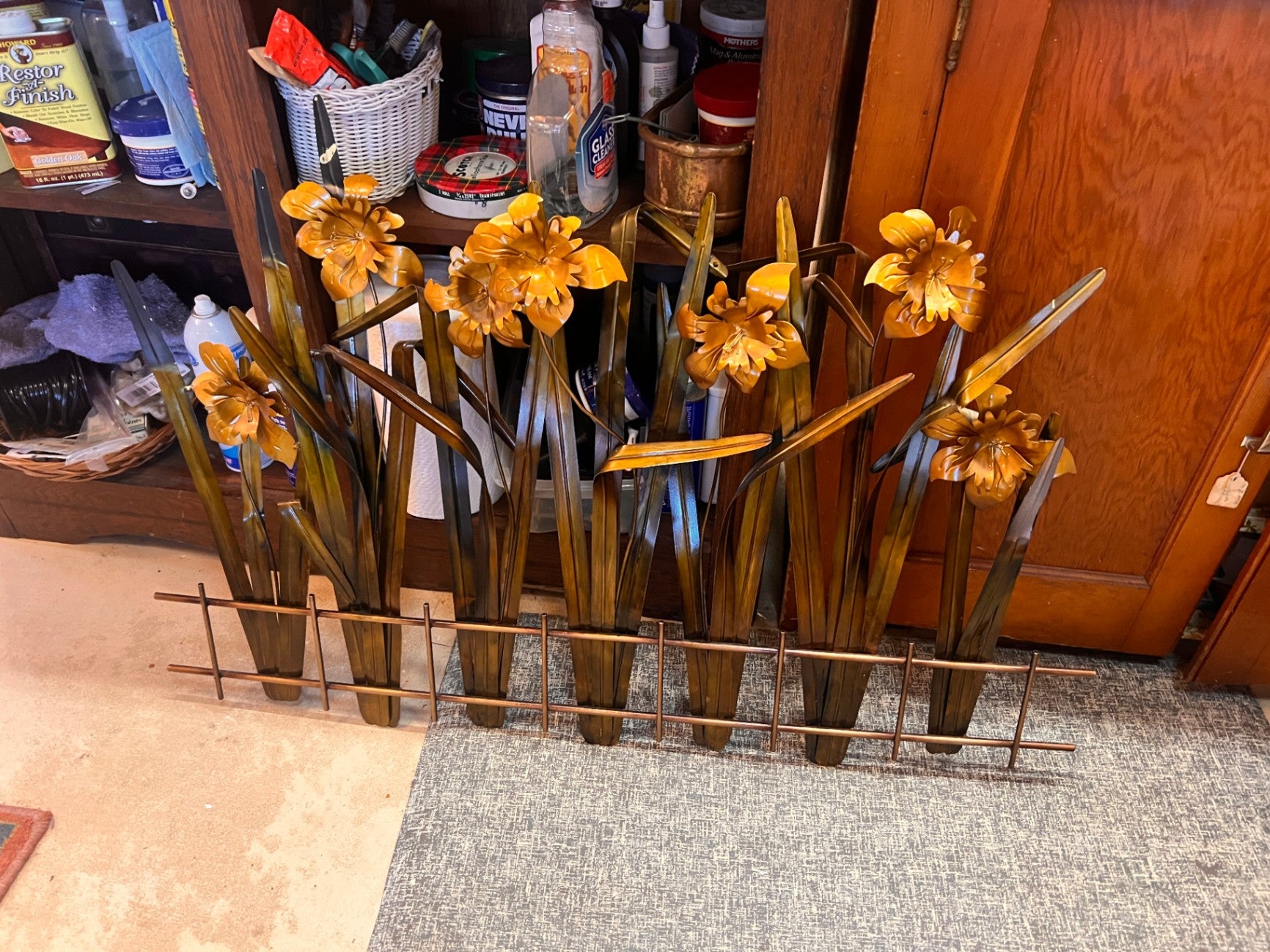 Metal Wall Art Daisy