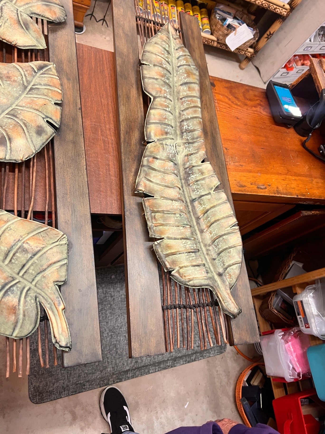 42 " Leaf Wall Decor Sold Individually