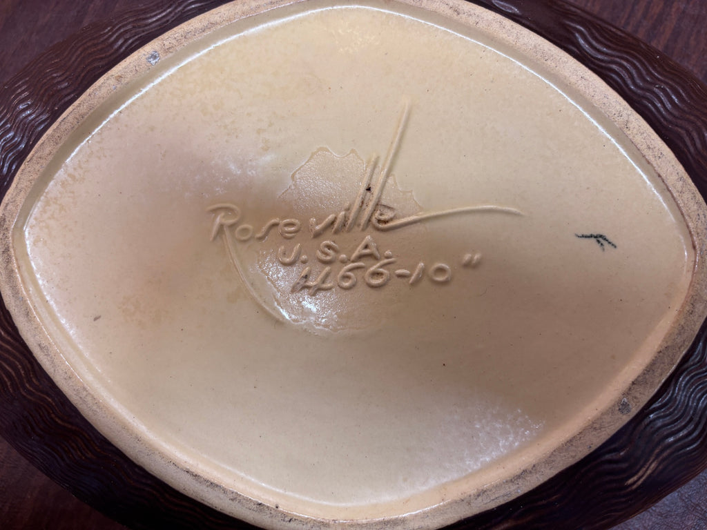 Roseville Freesia double-handled console bowl