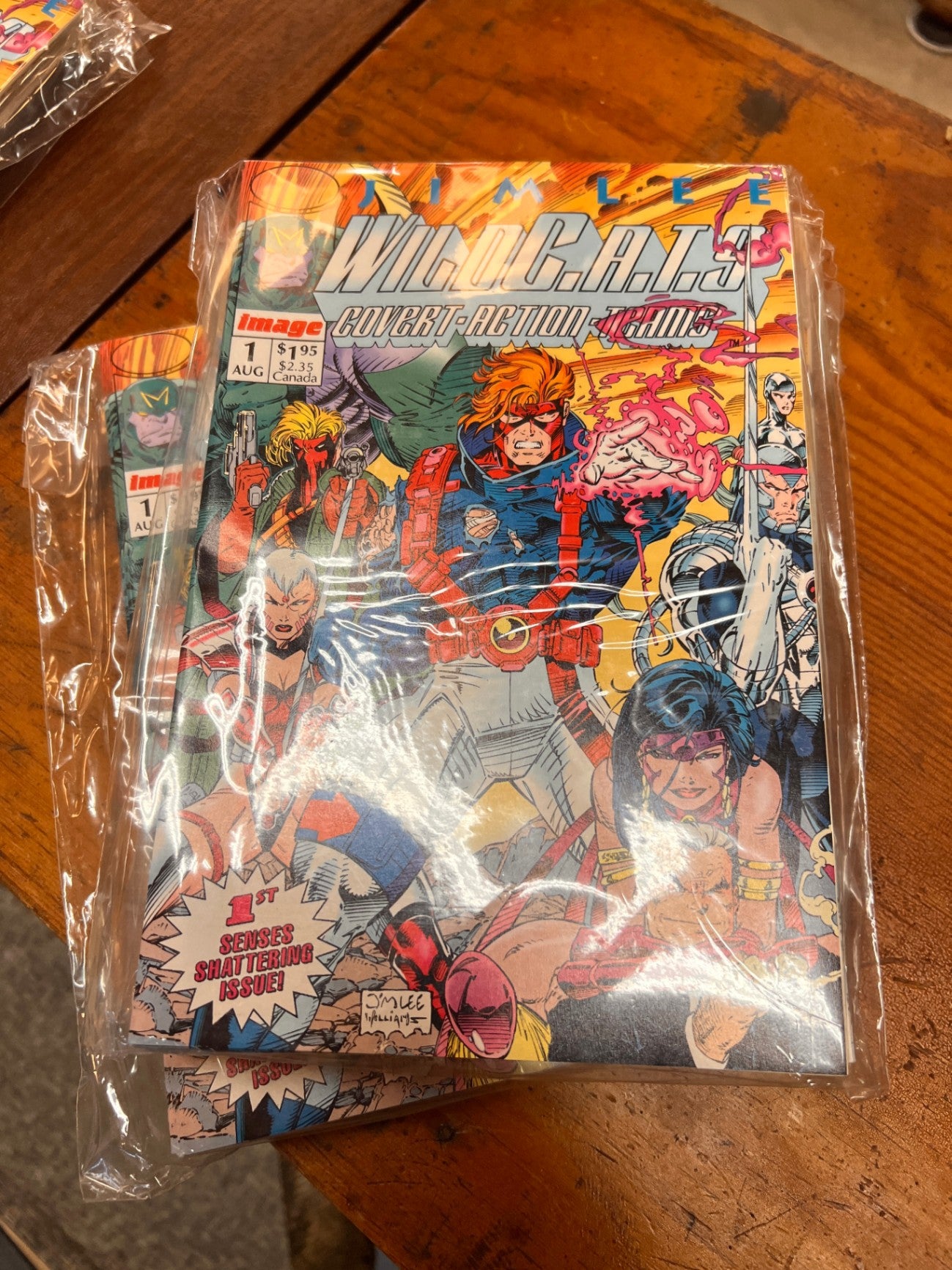 Unopened 10 Pack Of WildC.A.T.S. Covert-Action-Teams Package of 10