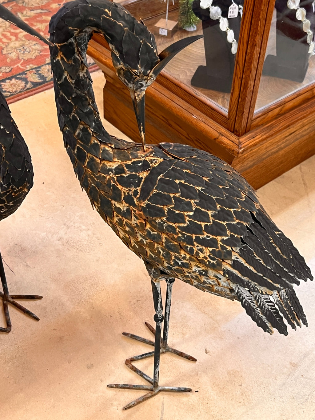 Metal Herron Statute