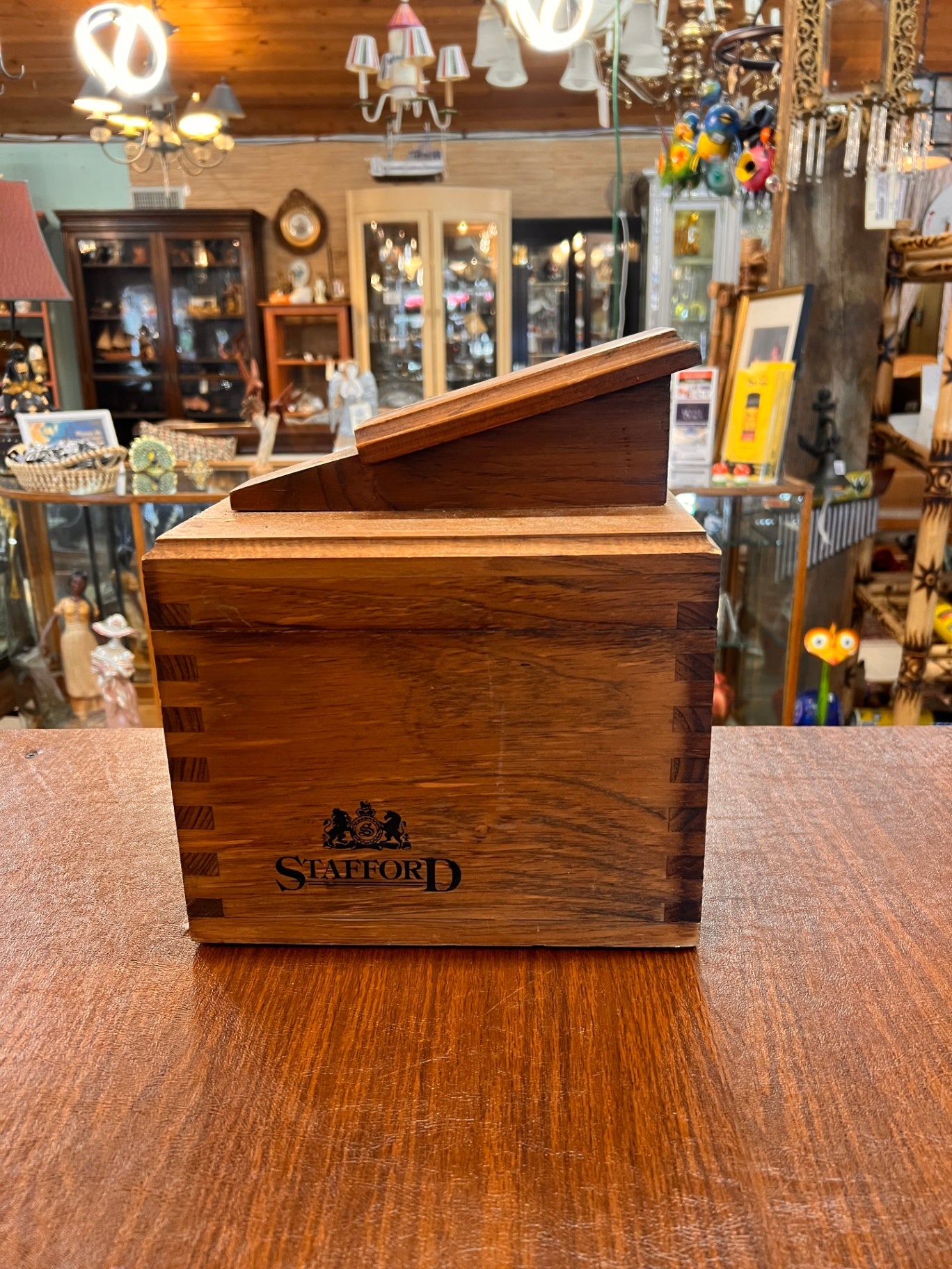 Stafford Shoe Shine Box
