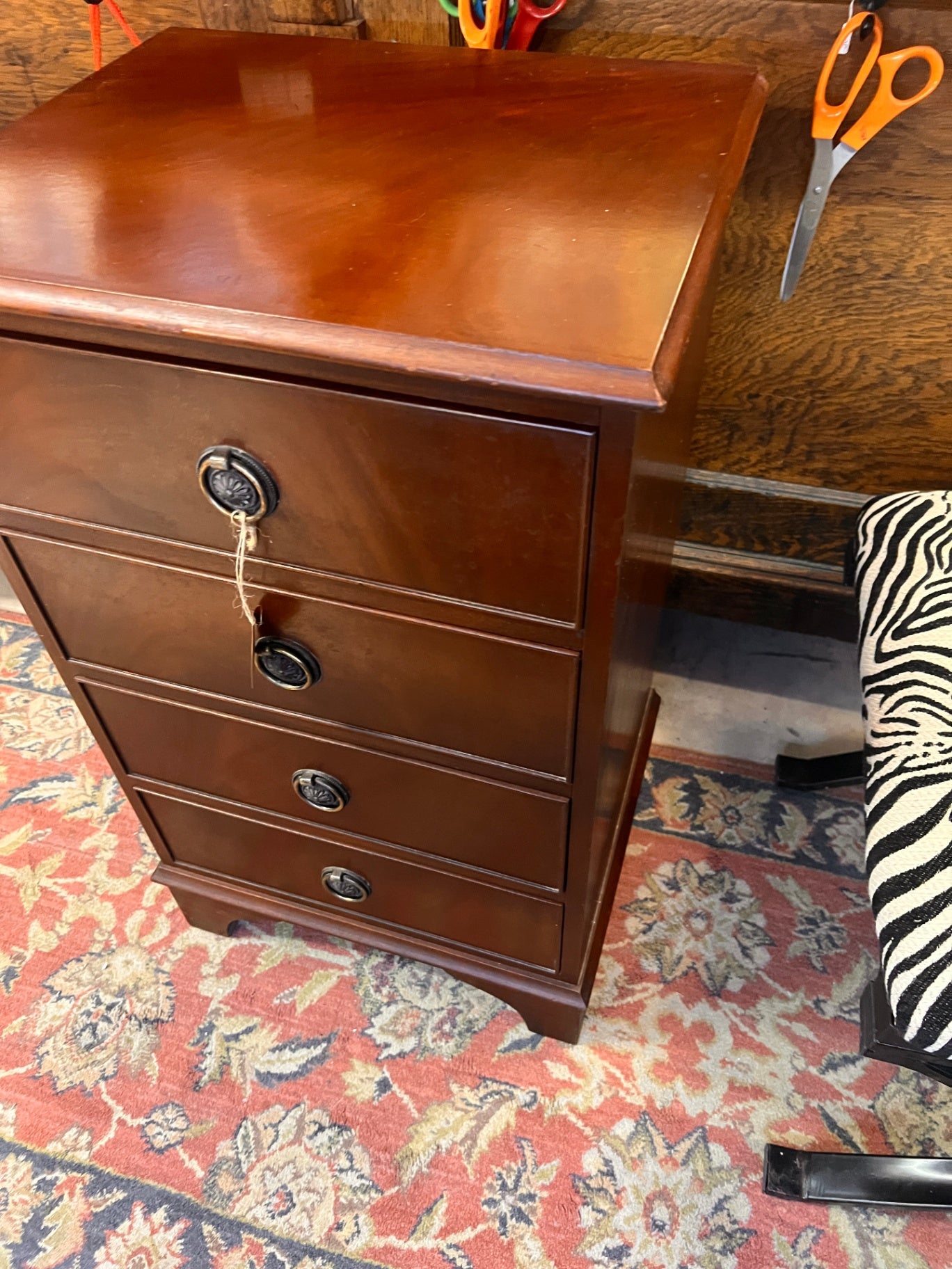 4 Drawer Side Table