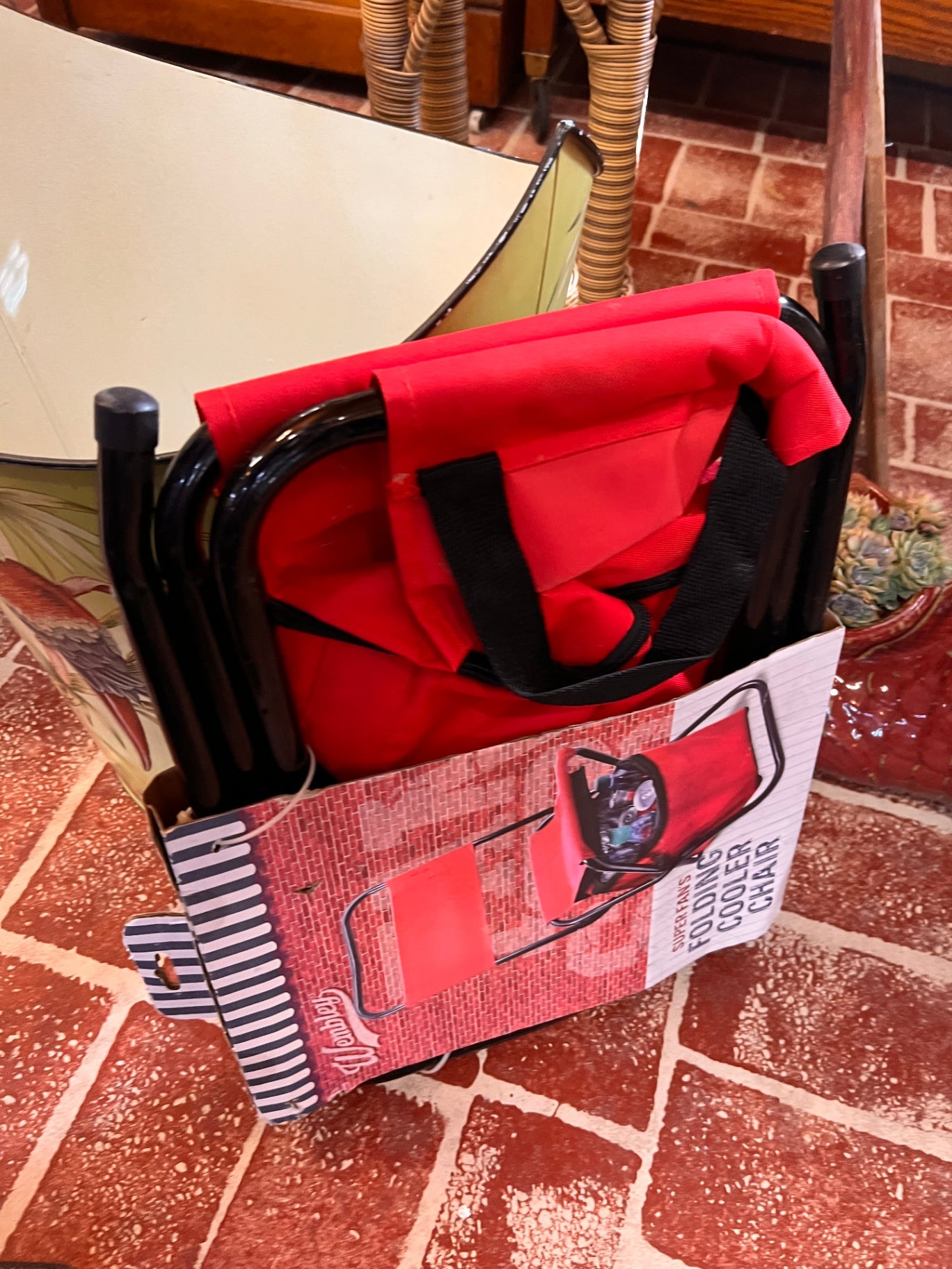 Folding Storage Chair