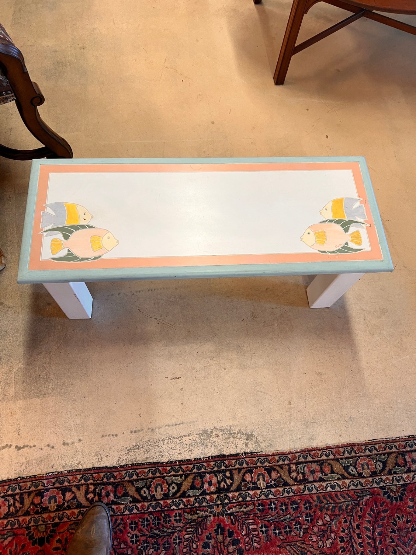36" Wide Fish Bench