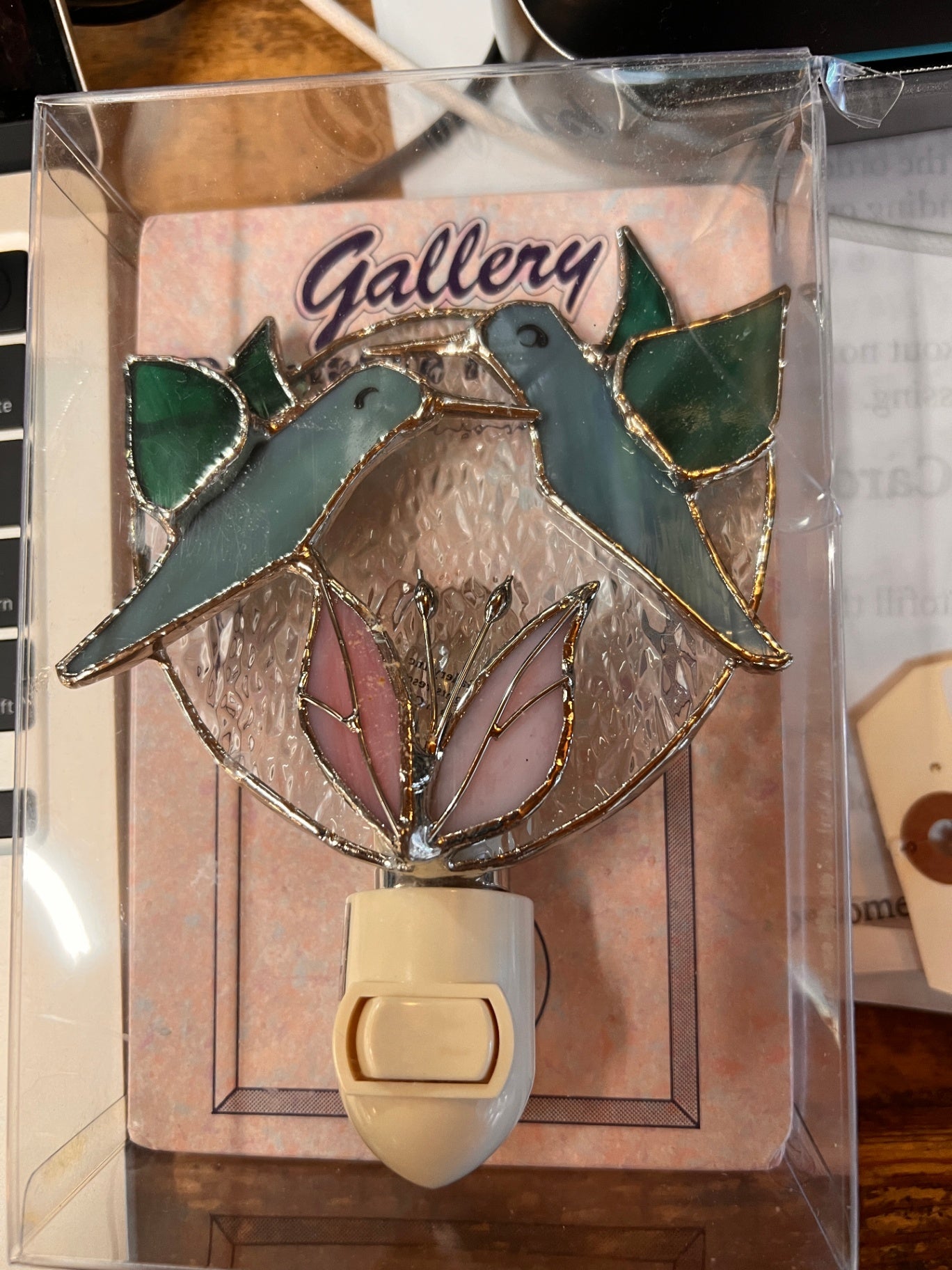 Gallery The Affordable Tiffany Lamp Hummingbird Nightlight 