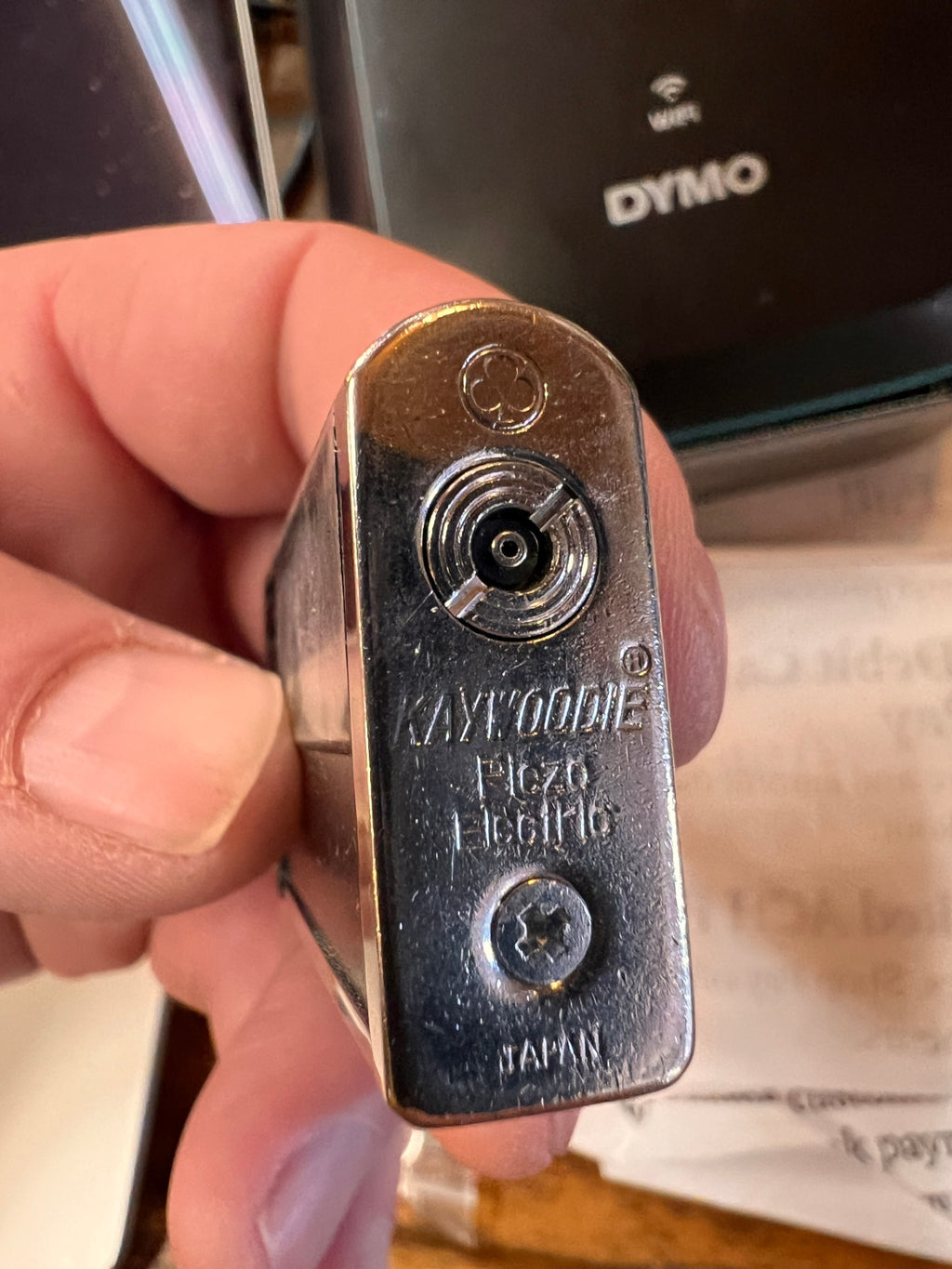 Vintage Kaywoodie Pico Butane Pocket Lighter – Japan Made – Mid-Century Smoking Accessory