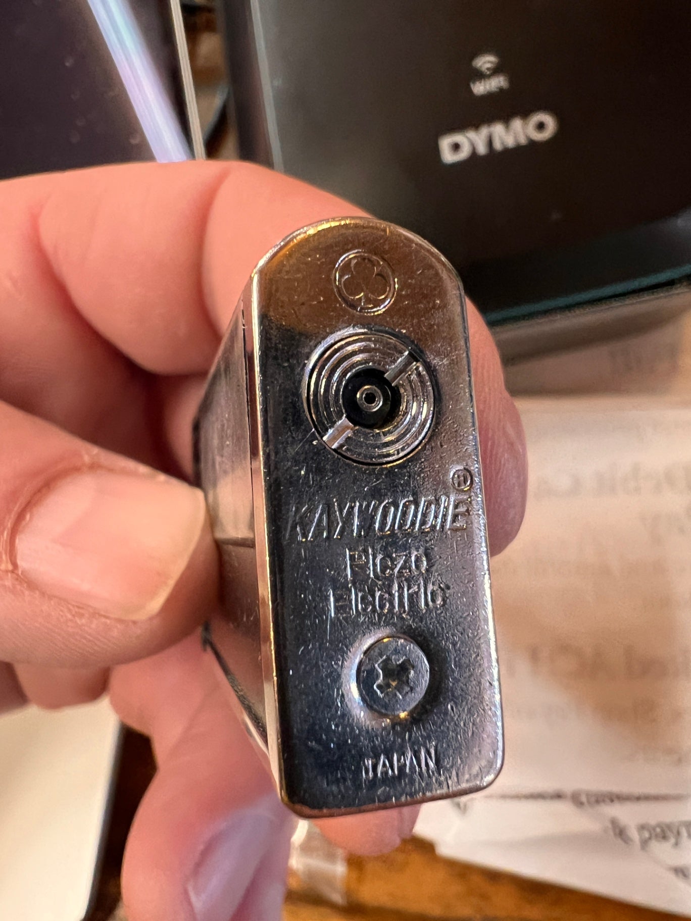 Vintage Kaywoodie Pico Butane Pocket Lighter – Japan Made – Mid-Century Smoking Accessory