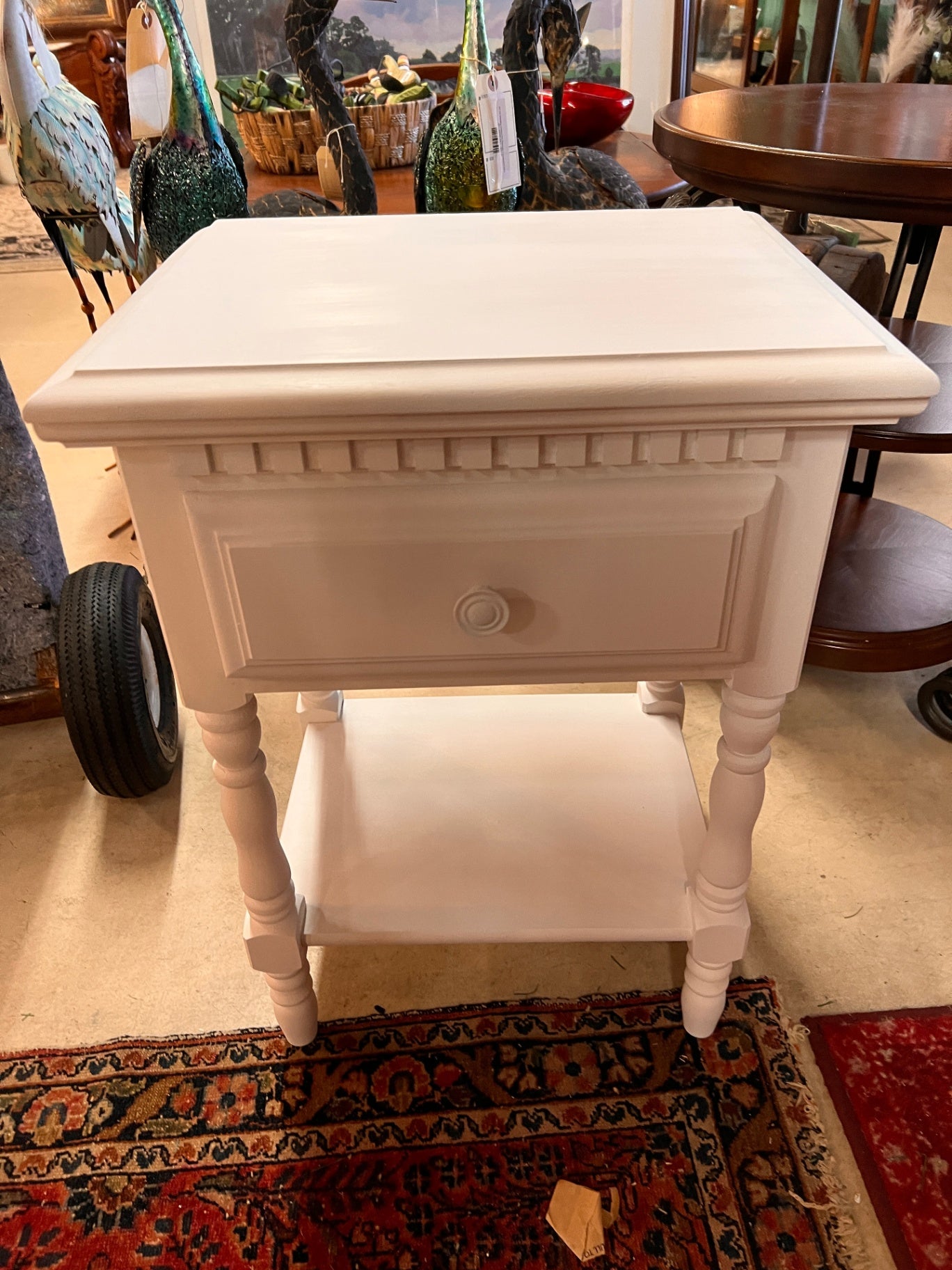 White Side Table