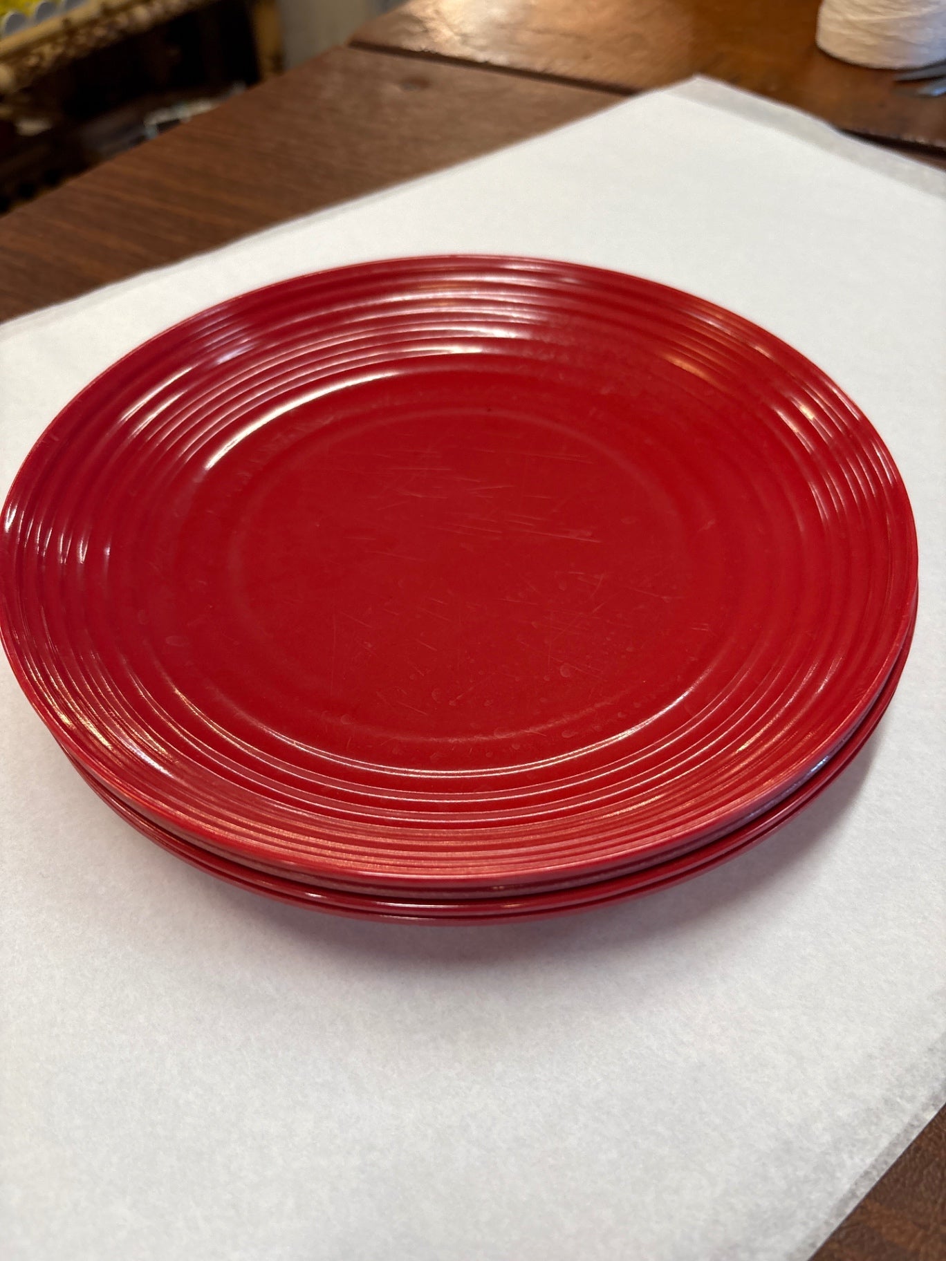 Set of 4 Red 
