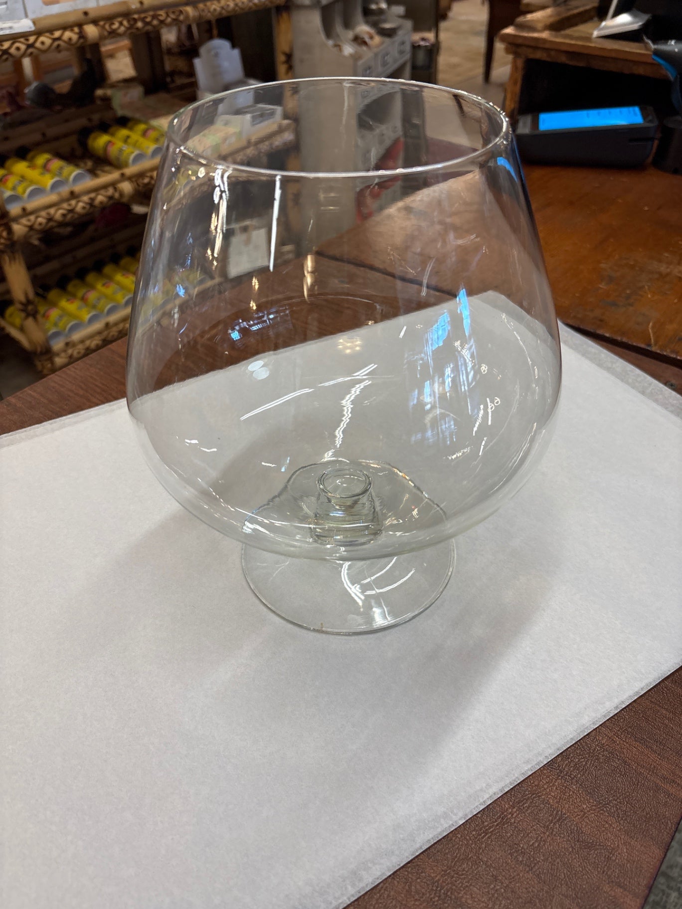 Glass Stemmed Bowl
