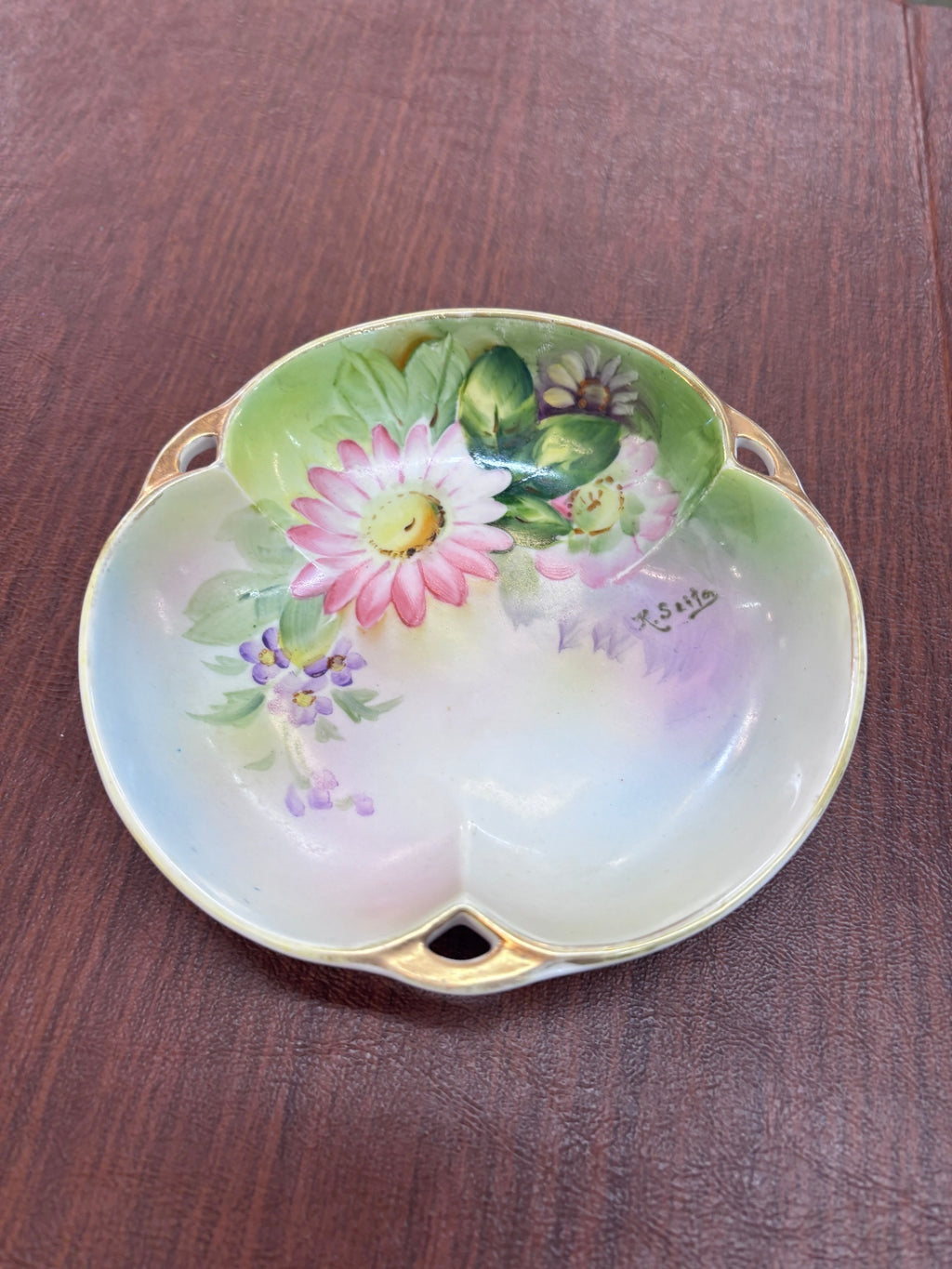 Nippon handled bowl,