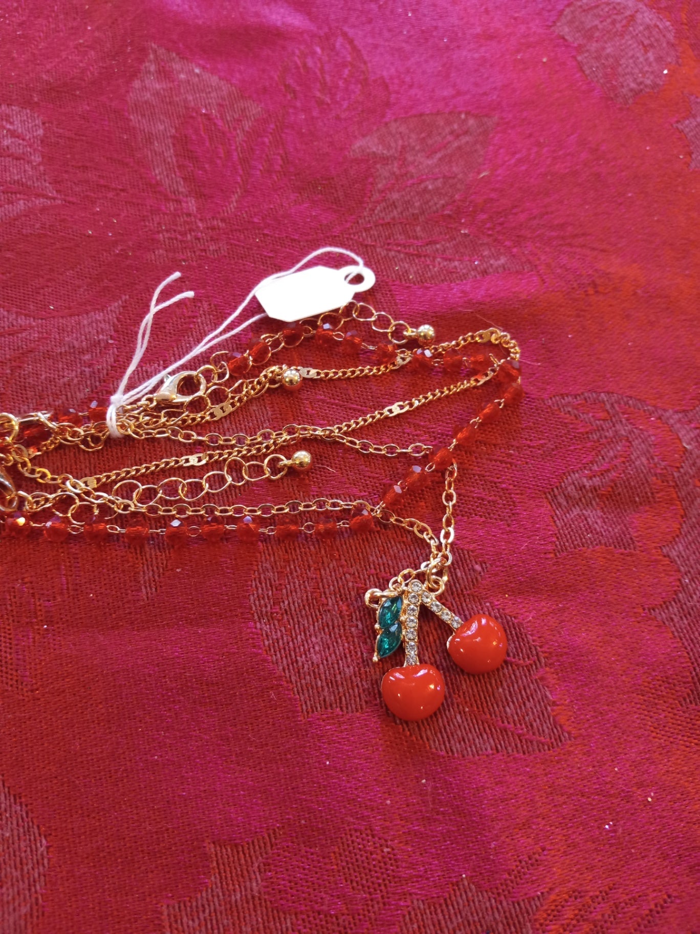 Cherry 3 piece bracelet set dsc 