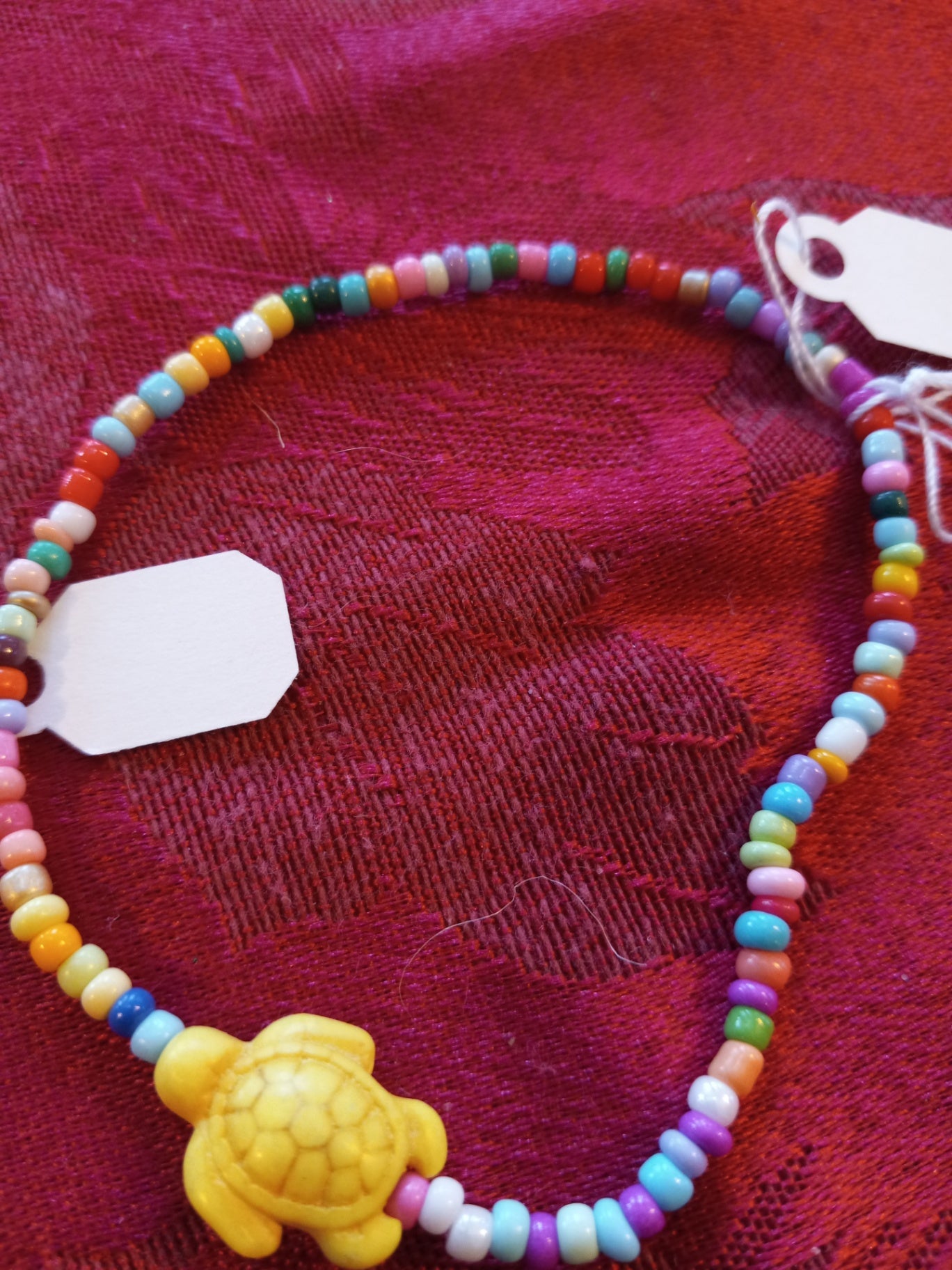 Turtle yellow bracelet dsc 