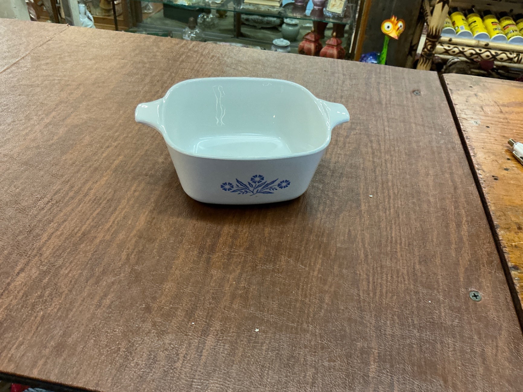 Small Corningware Blue Flower