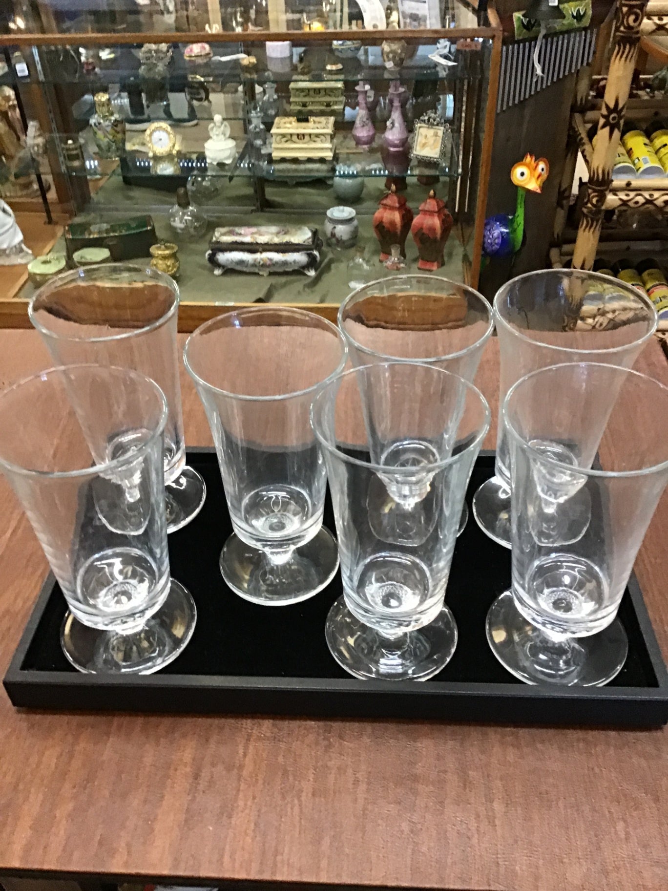 Fosteria Glass Tumblers Set Of 7