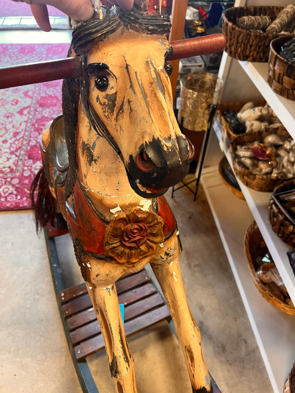 Wooden Rocking Horse