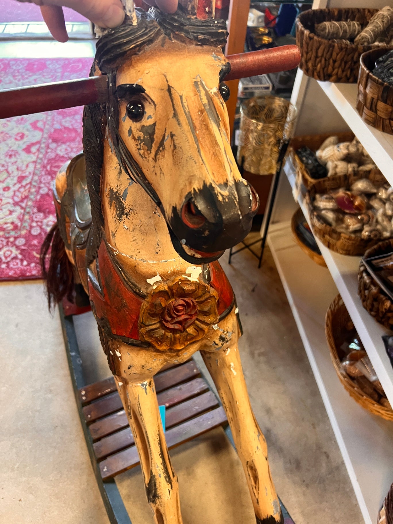 Wooden Rocking Horse