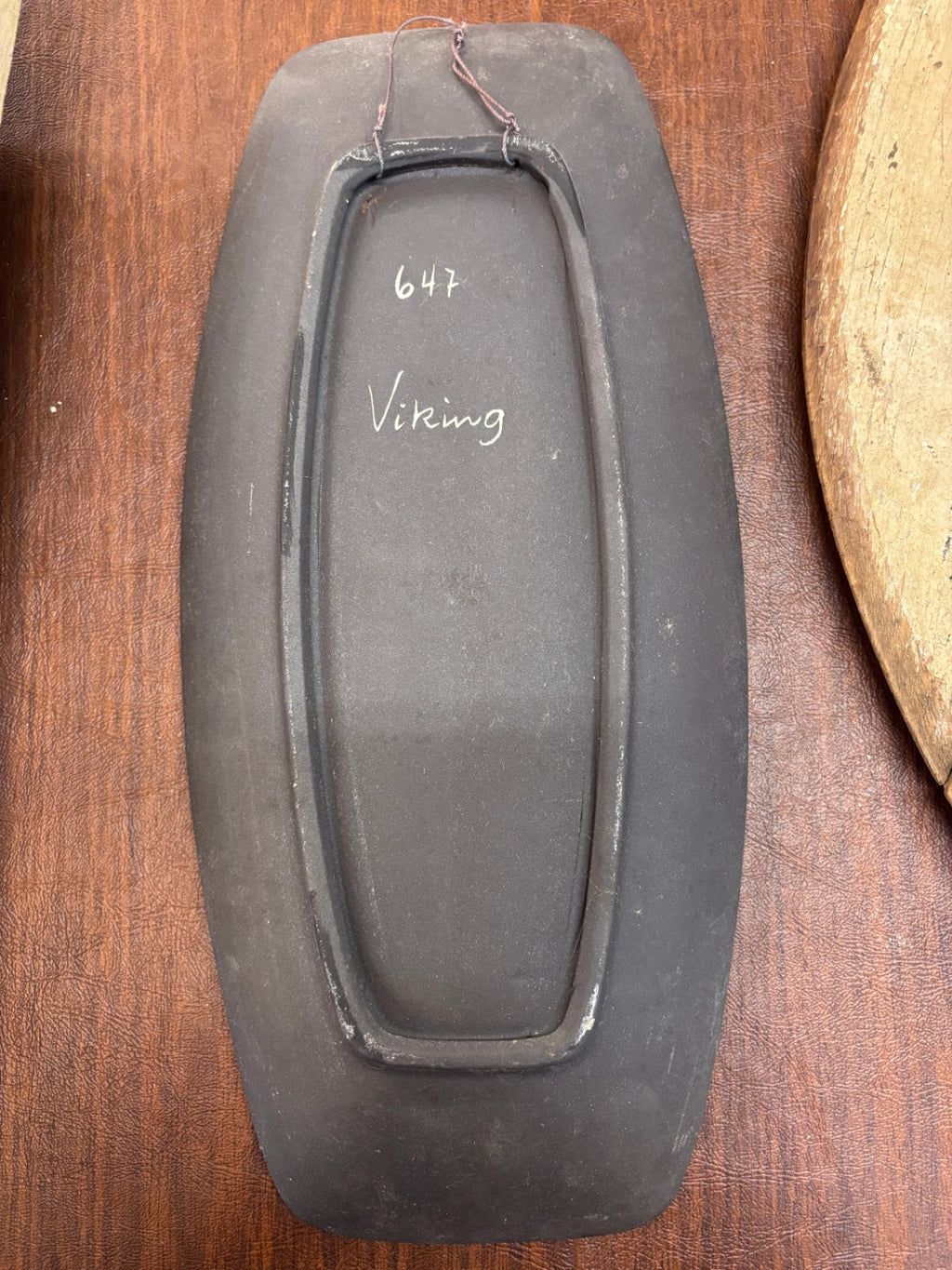 Vntage Norwegian AWF (Arnold Wiigs Fabrikker) ceramic wall plaque